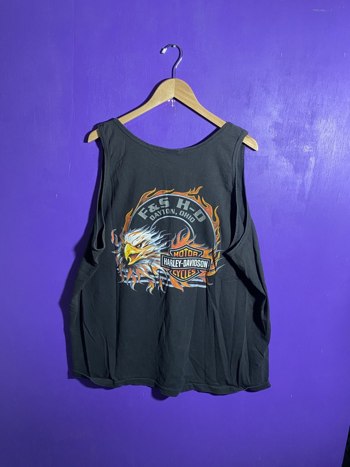 Harley Davidson × Vintage Vintage 90s Harley Davidson gear logo tank top Size US XXL / EU 58 / 5 - 2 Thumbnail
