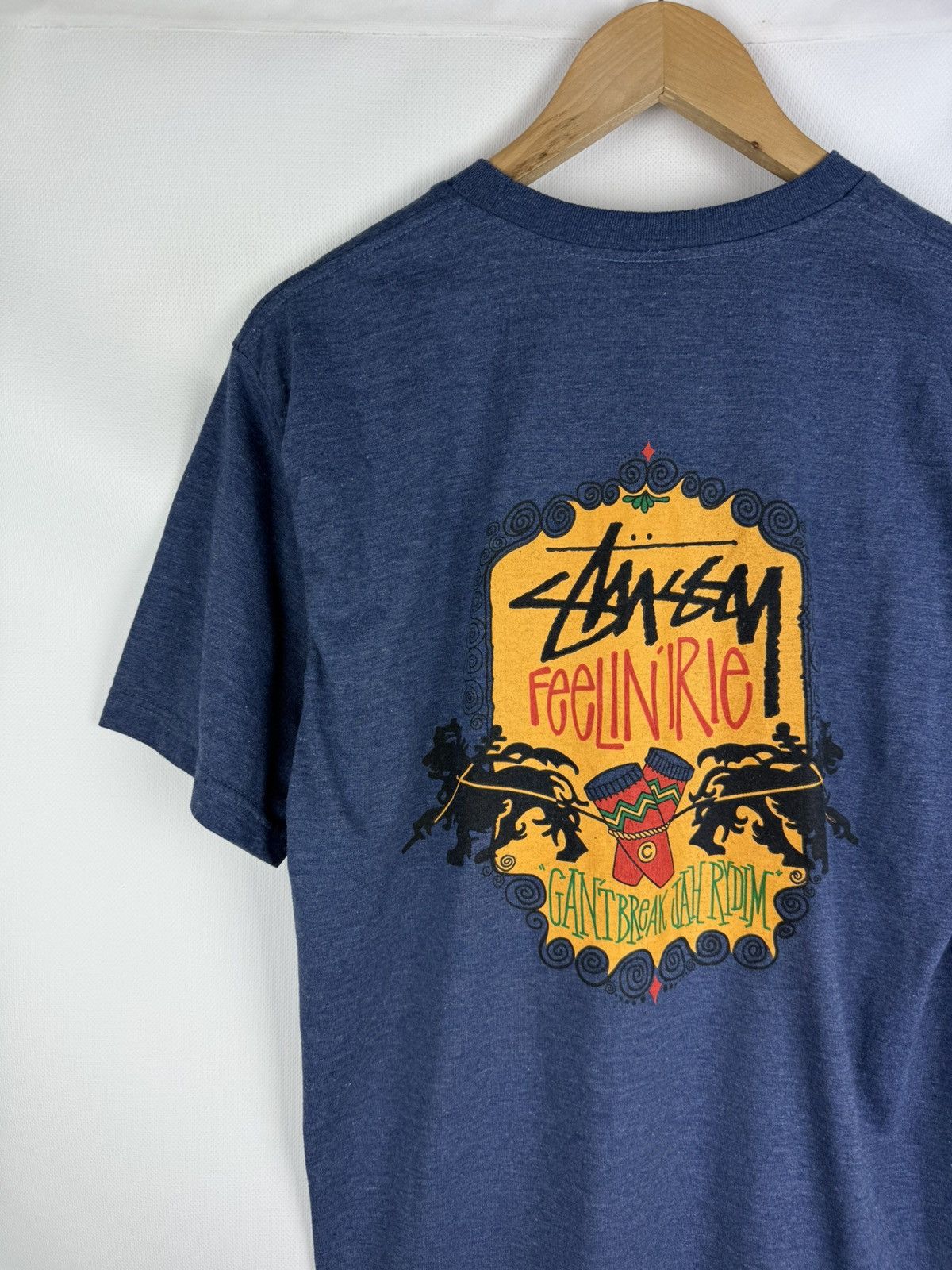 Stussy VTG Stussy Big Logo Short Sleeve T Shirt Size XL USA Made Size US XL / EU 56 / 4 - 15 Thumbnail