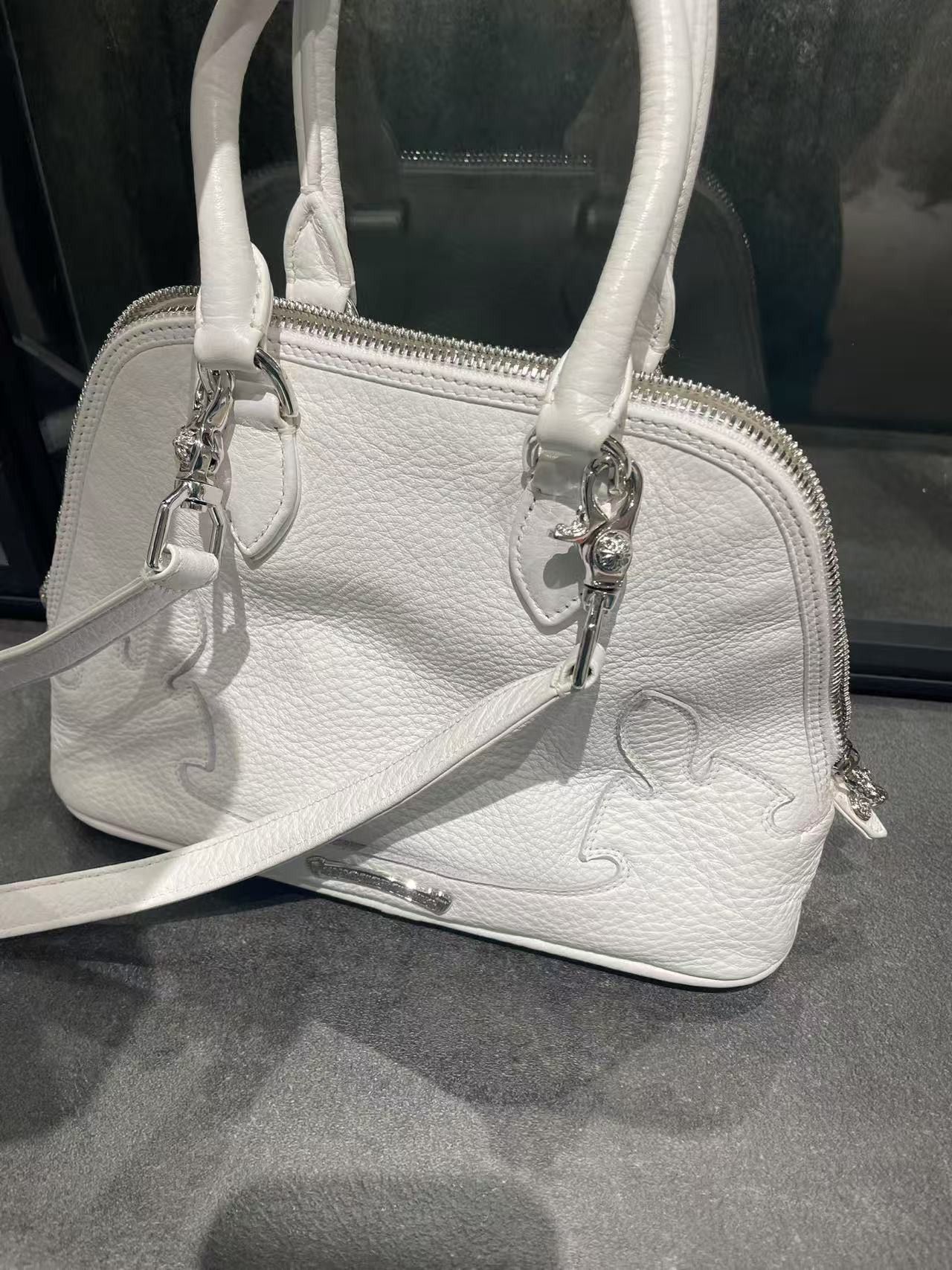 Chrome Hearts Chrome Hearts White Dagger Done Mini Handle Bag Size ONE SIZE - 10 Thumbnail