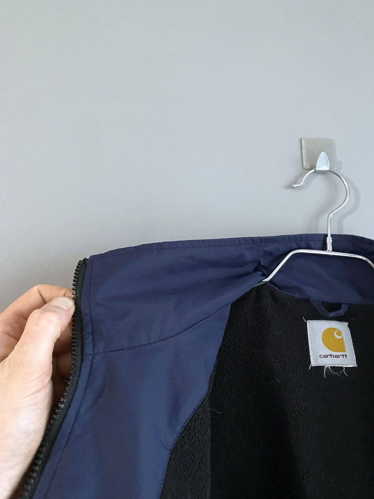 Carhartt × Vintage Carhartt Men's Zip-Up Jacket With Fleece Lining, Size XL Size US XL / EU 56 / 4 - 15 Thumbnail