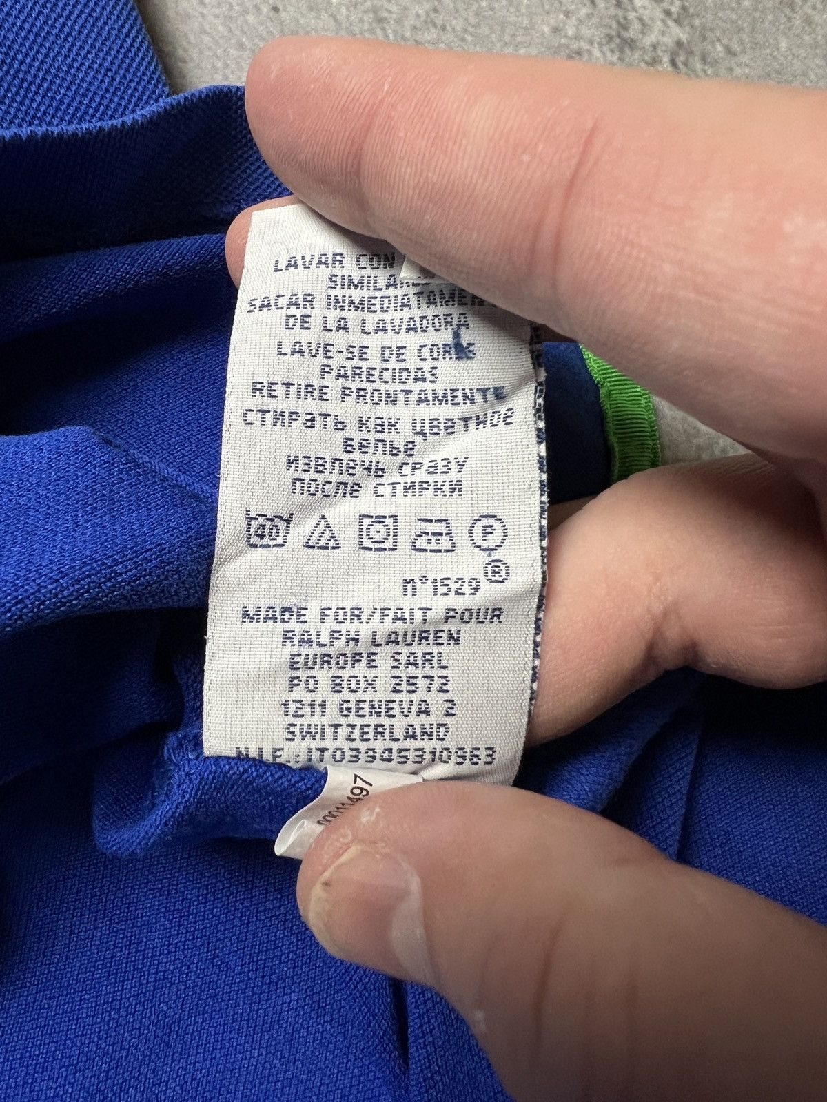 Polo Ralph Lauren Vintage Distressed Polo Ralph Lauren Big Logo Polo Tee Size US XL / EU 56 / 4 - 12 Thumbnail