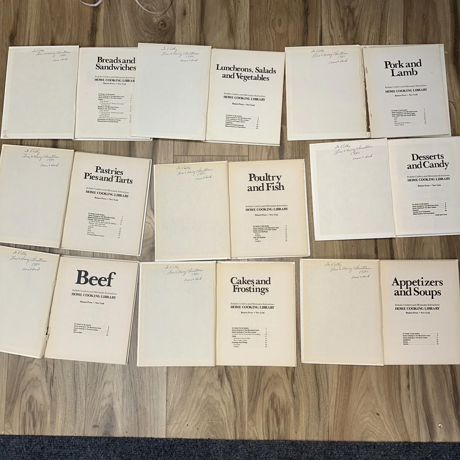Other Home Cooking Library by Banner Press 1978 Lot of 9 Books vtg Size ONE SIZE - 2 Thumbnail