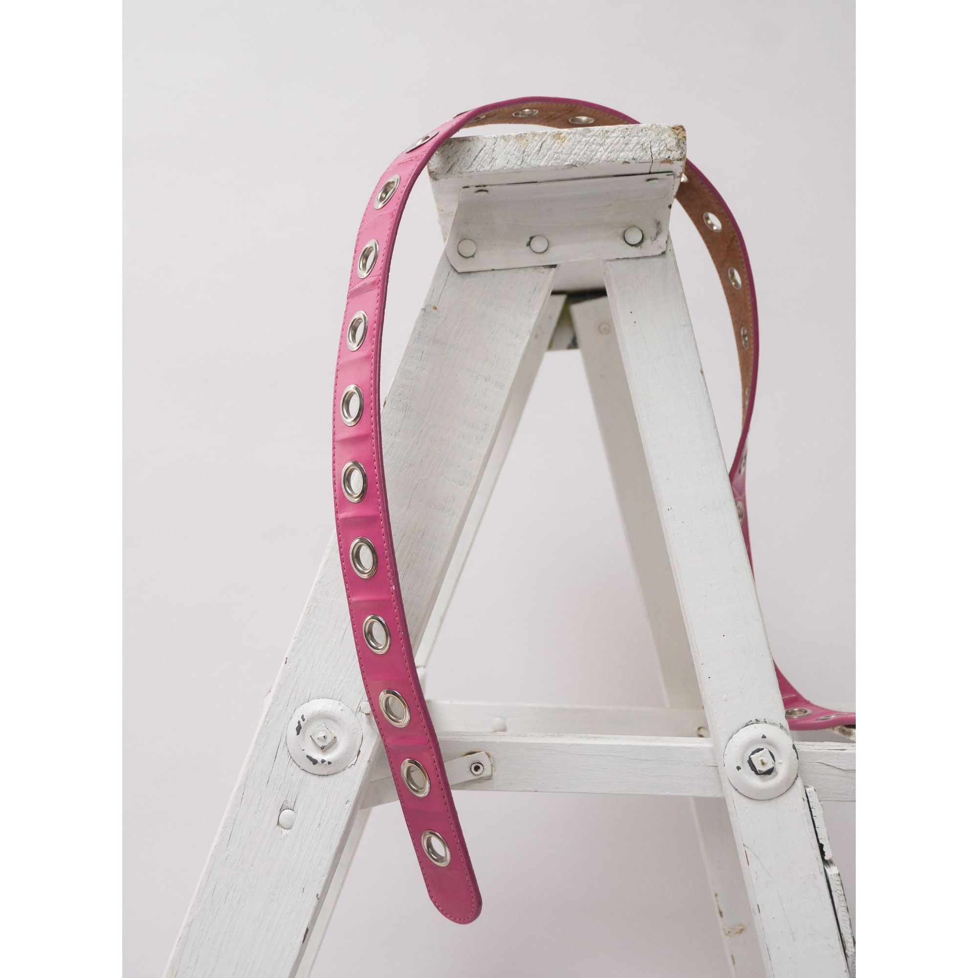 Other Y2k Pink Studded Leather Belt Size ONE SIZE - 5 Thumbnail