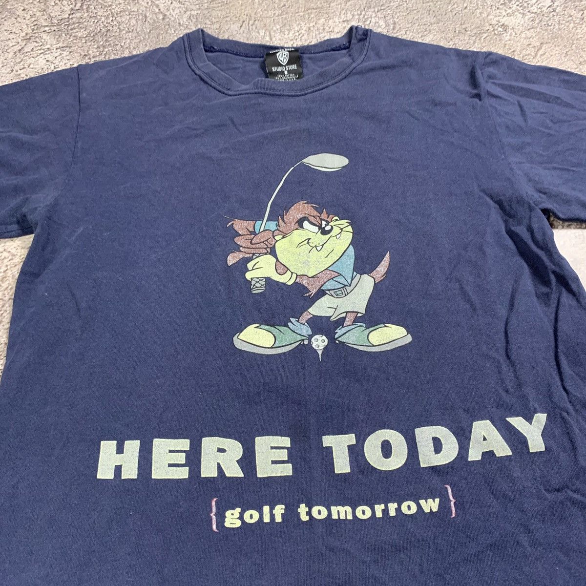 Vintage Vintage Y2K Faded Taz Golf Graphic Tee Skate Streetwear S Size US S / EU 44-46 / 1 - 1 Thumbnail