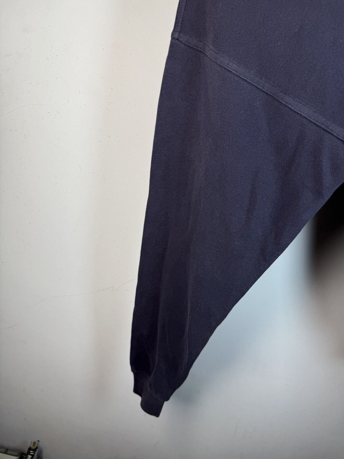 Yves Saint Laurent 90’s YSL Sweatshirt Big Logo YSL Sweater Navy Size US M / EU 48-50 / 2 - 11 Thumbnail