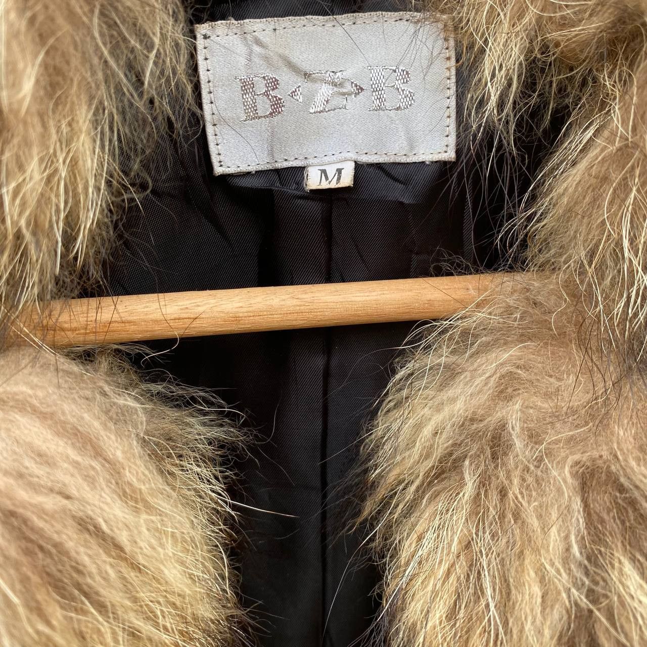 Vintage Vintage B.Z.B Fur Jacket Size M / US 6-8 / IT 42-44 - 5 Thumbnail