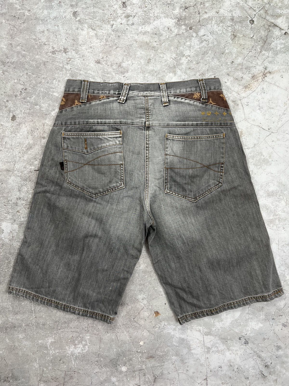 Vintage × Wu-Tang Clan Wu wear denim shorts 34 Size US 34 / EU 50 - 8 Thumbnail