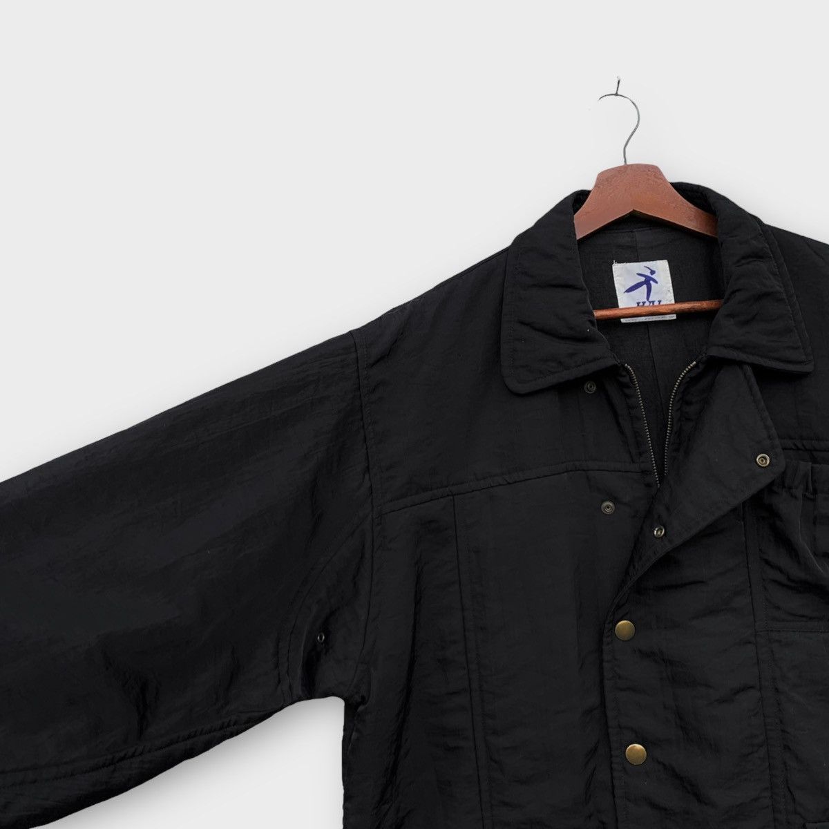 Issey Miyake ISSEY MIYAKE STUDIO VINTAGE MILITARY PARKA NYLON JACKET SNAP Size US L / EU 52-54 / 3 - 6 Thumbnail