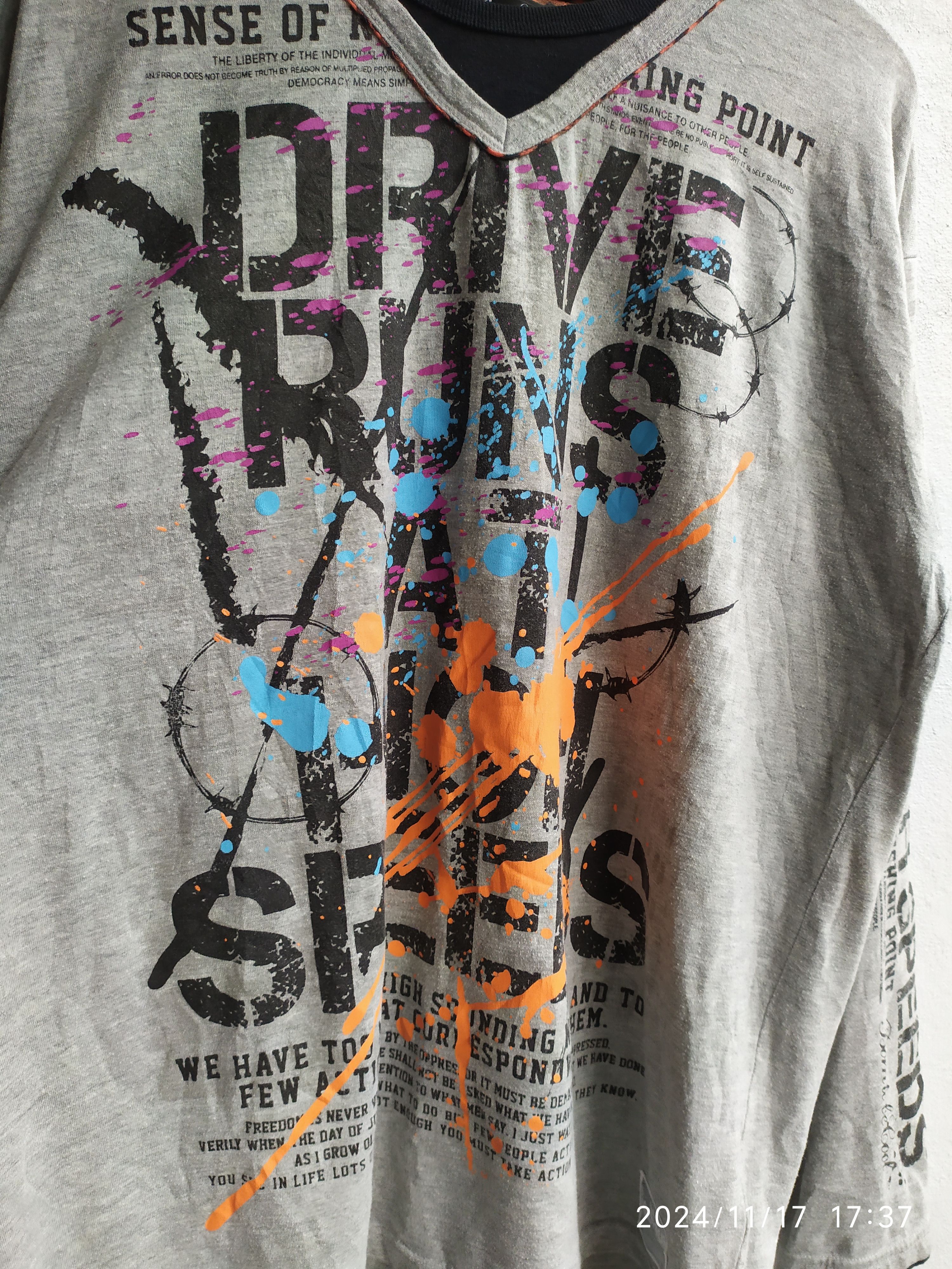 Beauty Beast × If Six Was Nine × Japanese Brand TIME STEP DOUBLE LAYER POEM LONG SLEEVE Size US XXL / EU 58 / 5 - 4 Thumbnail