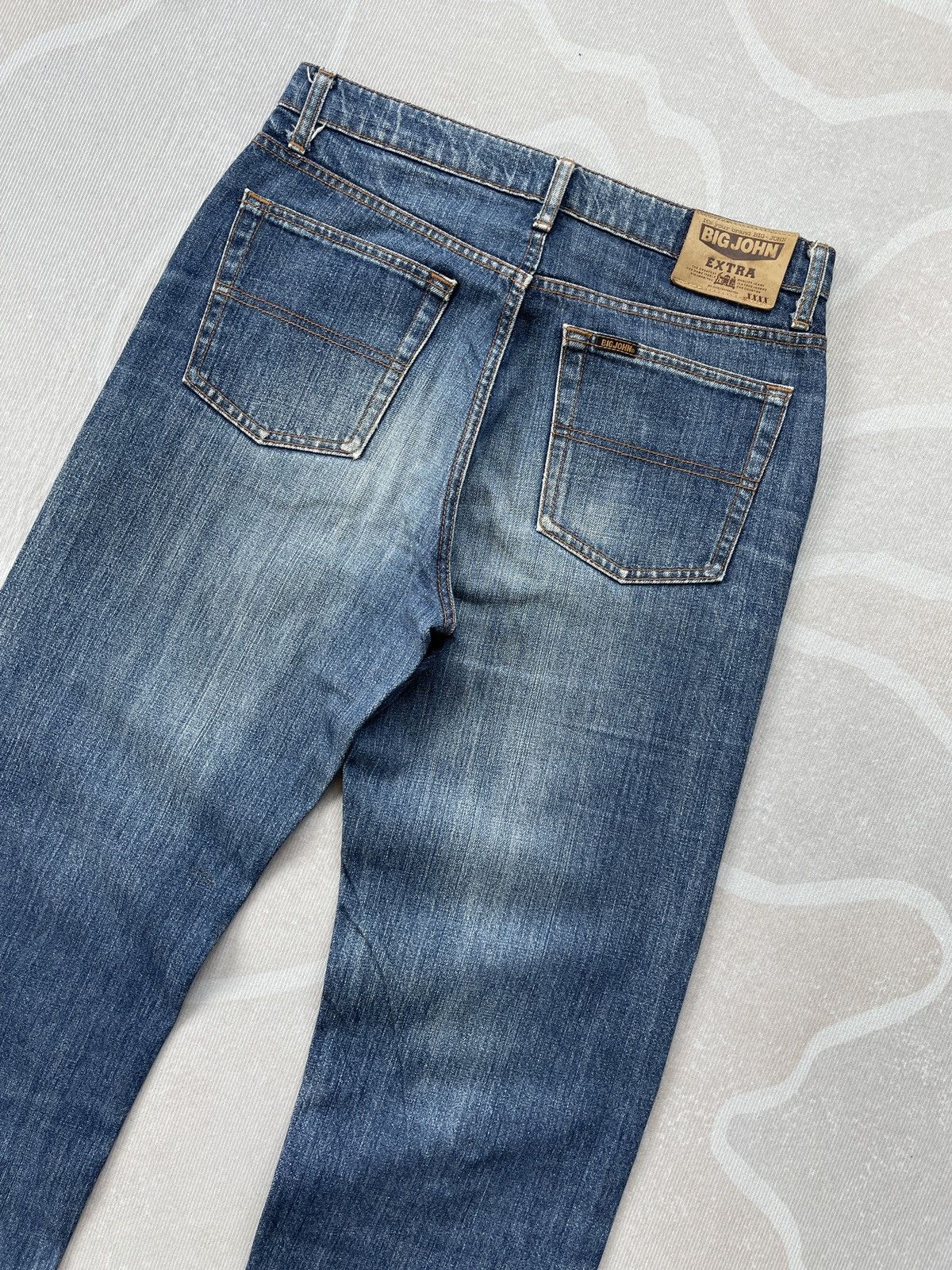 Big John × Vintage Big John Extra Straight Jeans (LG143) Size US 31 - 8 Thumbnail