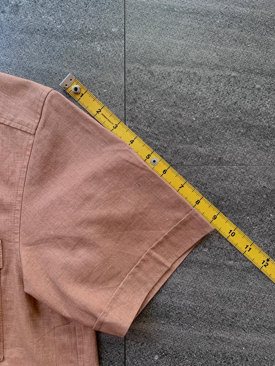 Yohji Yamamoto FREE TAX! Hidden Pocket Linen Shirt Size US M / EU 48-50 / 2 - 10 Thumbnail