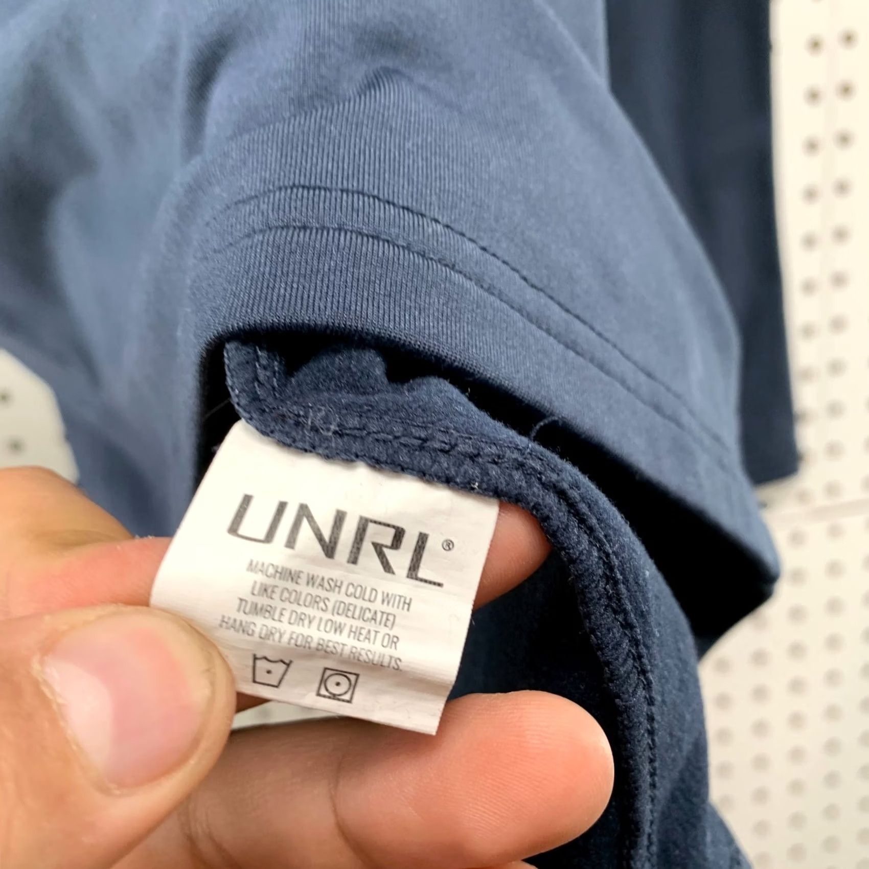 Vintage UNRL Barstool Golf 1/4 Zip Pullover Mens Small Navy Blue Preppy Long Sleeve Shirt Size US S / EU 44-46 / 1 - 7 Thumbnail