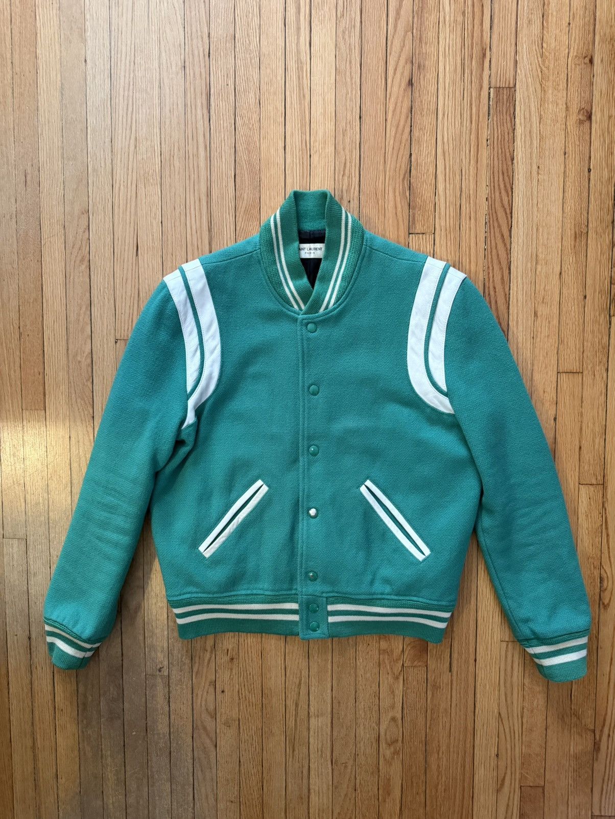 Saint Laurent Paris Saint Laurent Teddy Jacket 2016 hedi slimane Size US M / EU 48-50 / 2 - 1 Thumbnail
