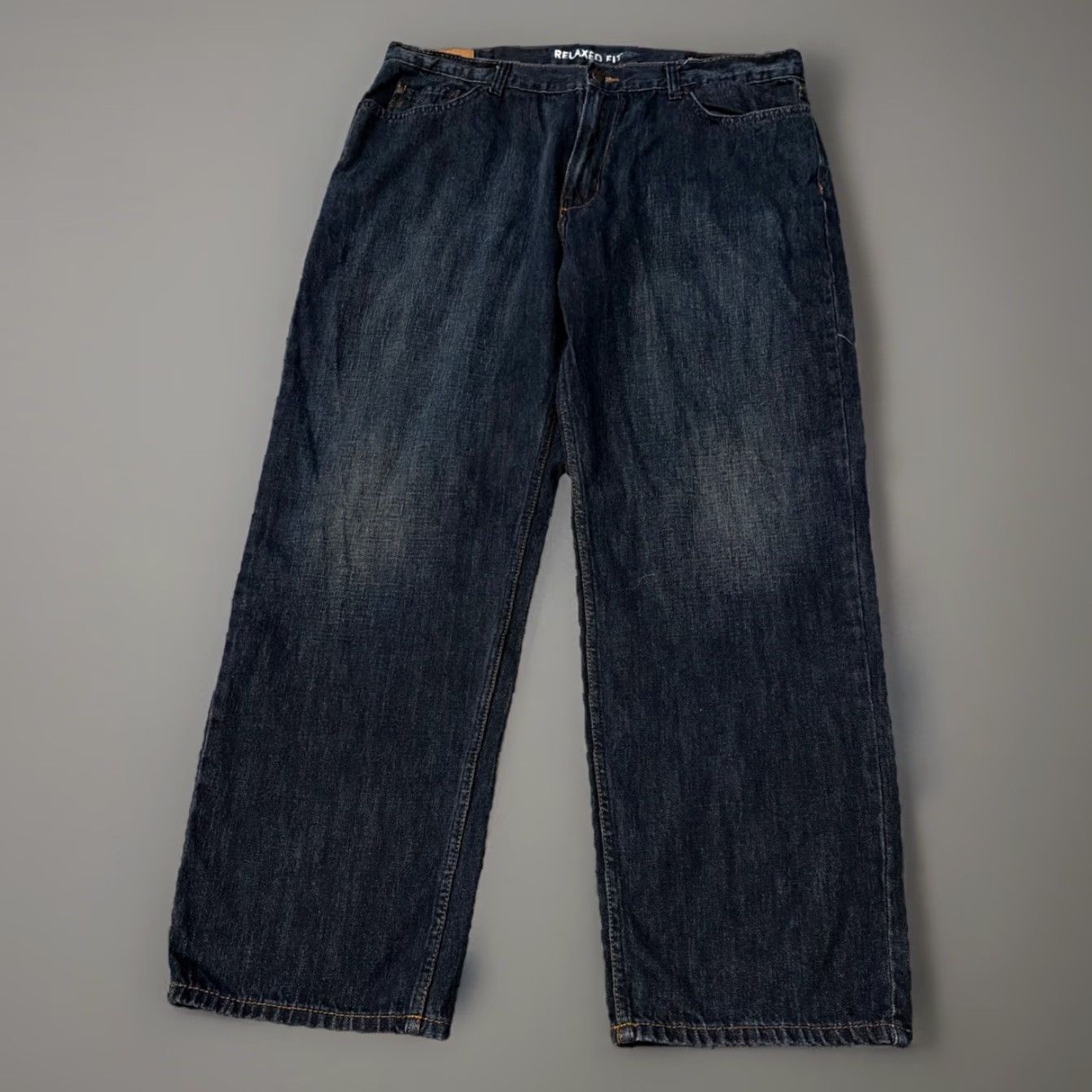 Chaps Chaps Ralph Lauren Jeans Dark Wash Relaxed Fit 38x30 Denim Men Blue Size US 38 / EU 54 - 2 Thumbnail