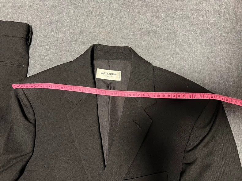 Saint Laurent Paris Saint Laurent Paris Classic suit set-2506 Size US 30 / EU 46 - 6 Thumbnail