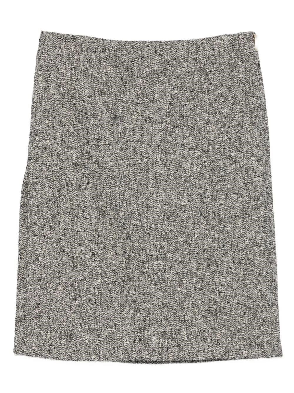 Double Wool Skirt