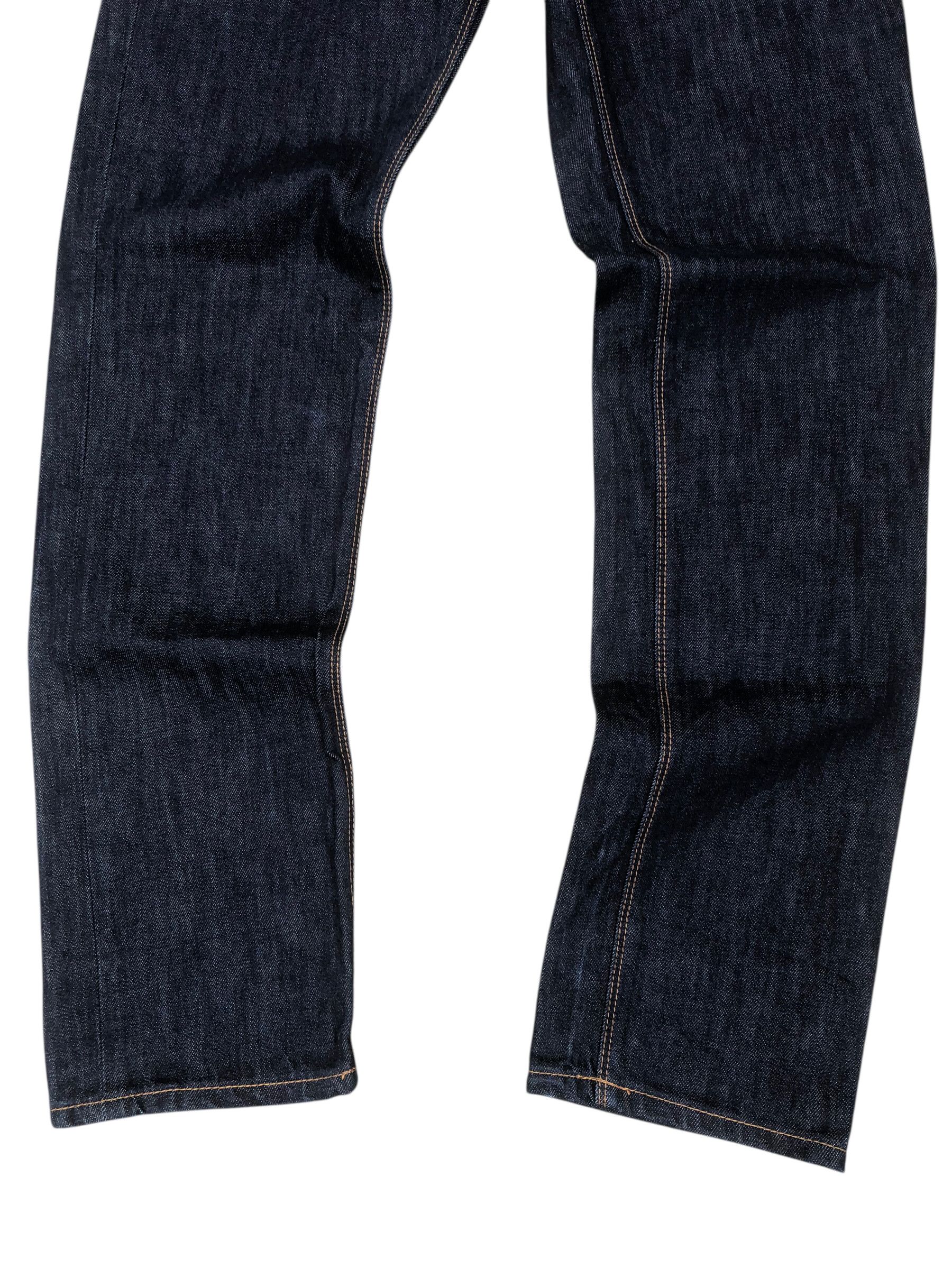 Prada 💯Authentic PRADA MILANO Tapered Fit Indigo Dark Blue Jeans Size US 31 - 4 Thumbnail