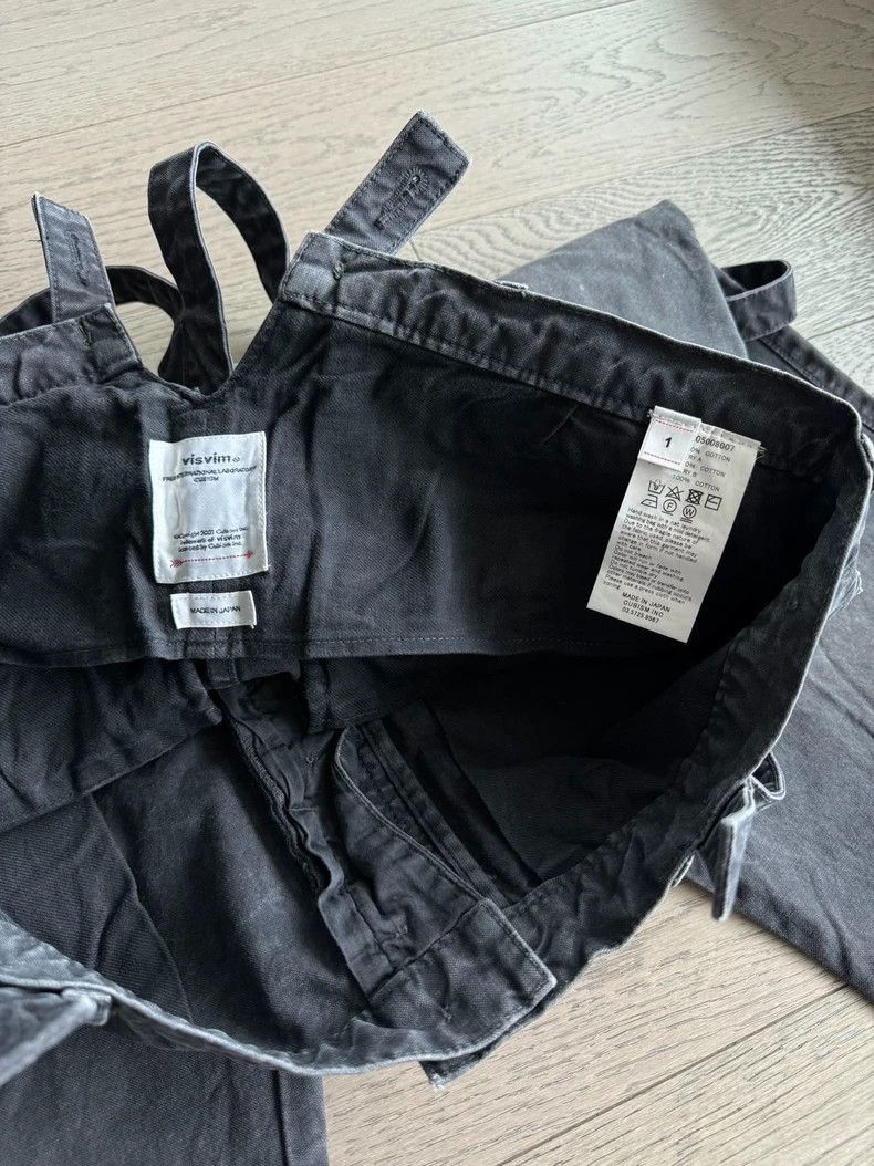 Visvim Visvimvisvim TRAVAILLER BRACES PANTS DMGD BLACK-2504 Size US 28 / EU 44 - 6 Thumbnail