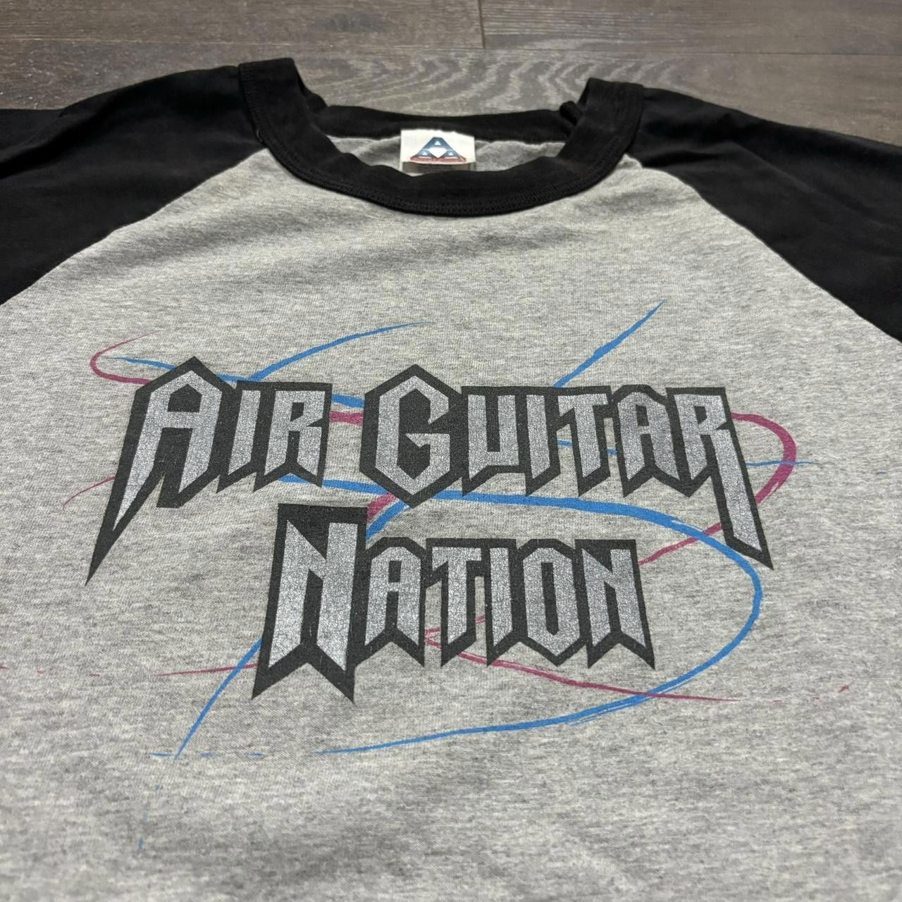 Designer Vintage Air Guitar Nation T Shirt 00s Large Size US L / EU 52-54 / 3 - 1 Thumbnail