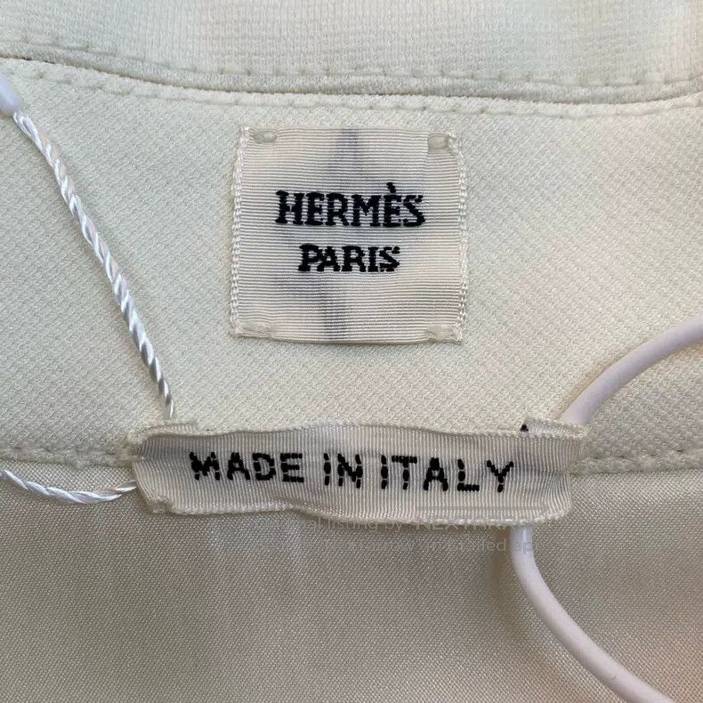 Hermes Hermes White Dress Size XS / US 0-2 / IT 36-38 - 4 Thumbnail