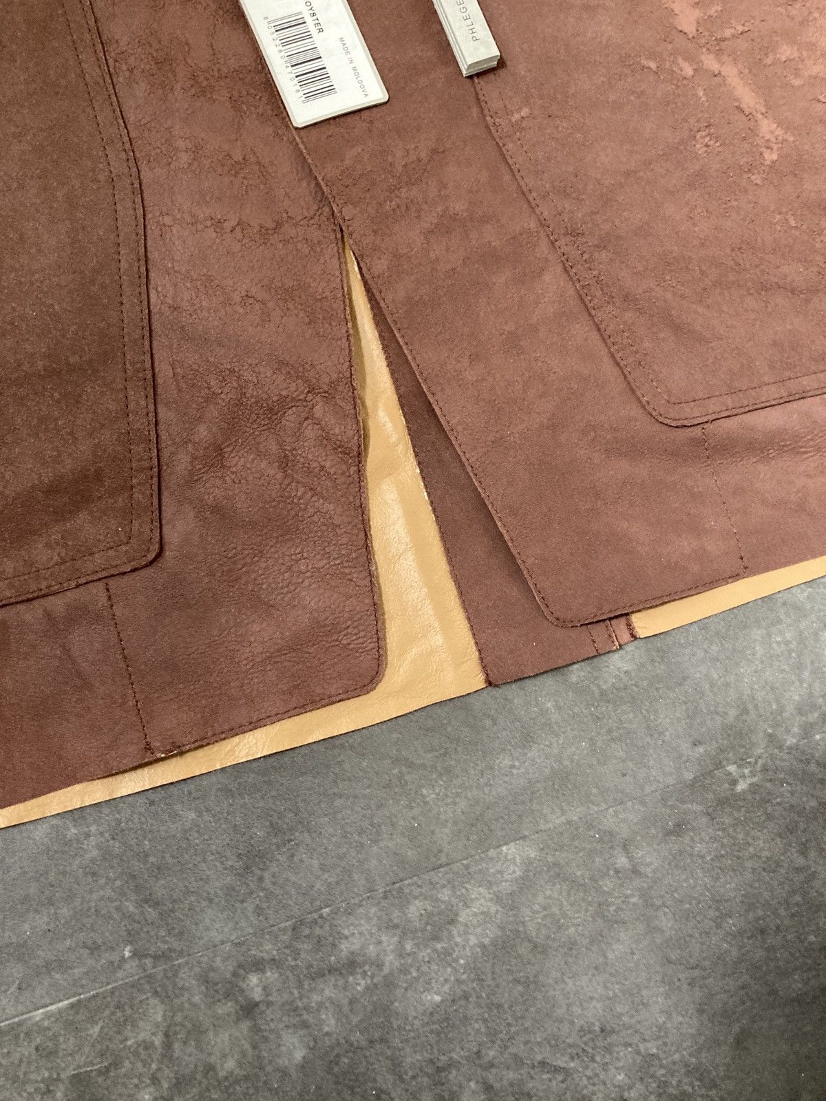 Rick Owens SS 21 "PHLEGETHON" Runway Blistered Lamb Leather Lido Jacket Size US M / EU 48-50 / 2 - 9 Thumbnail