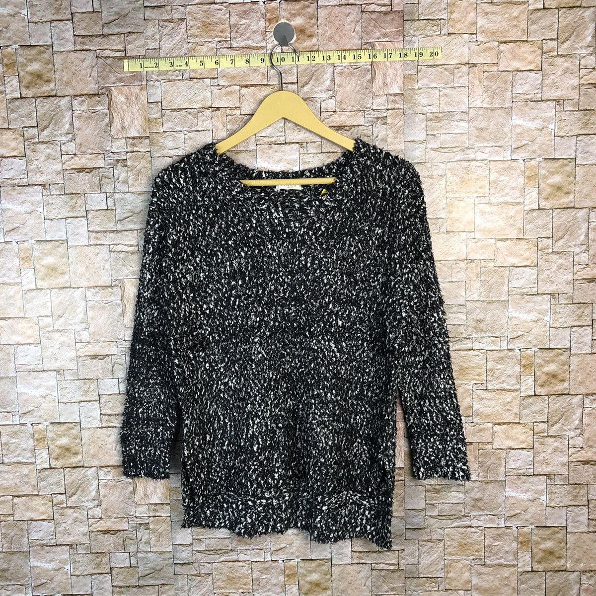 Homespun Knitwear × Japanese Brand Colza Black Knitwear #A681 Size M / US 6-8 / IT 42-44 - 1 Thumbnail