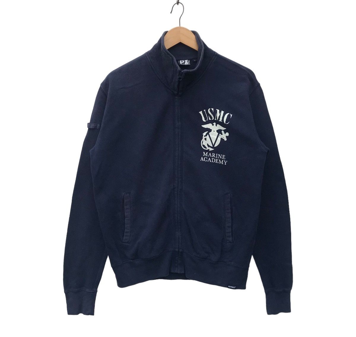 Avirex Avirex USMC Marine Academy Faded Sweater Size US M / EU 48-50 / 2 - 2 Thumbnail