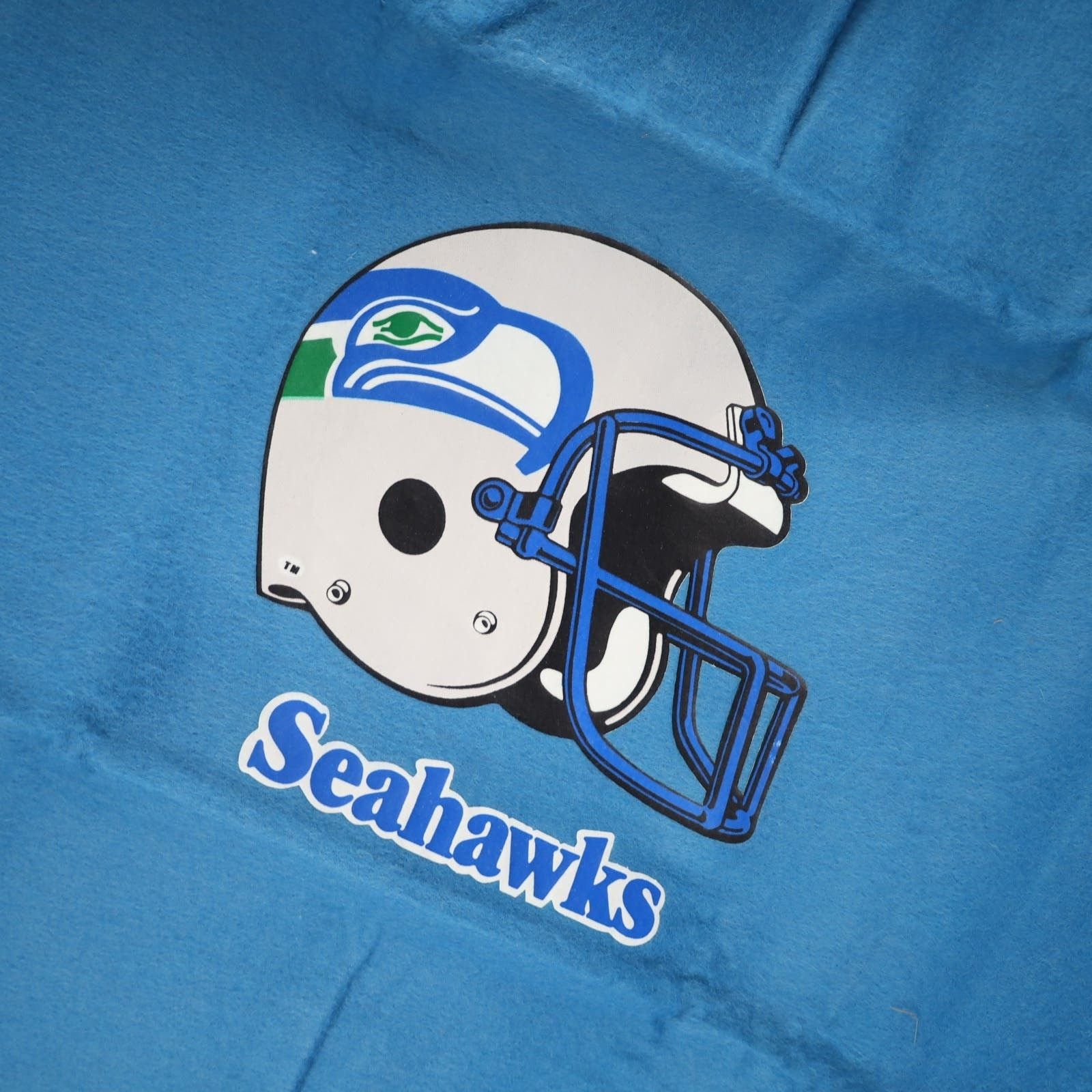 NFL × Vintage Vintage NFL Seattle Seahawks Throw Blanket Size ONE SIZE - 5 Thumbnail