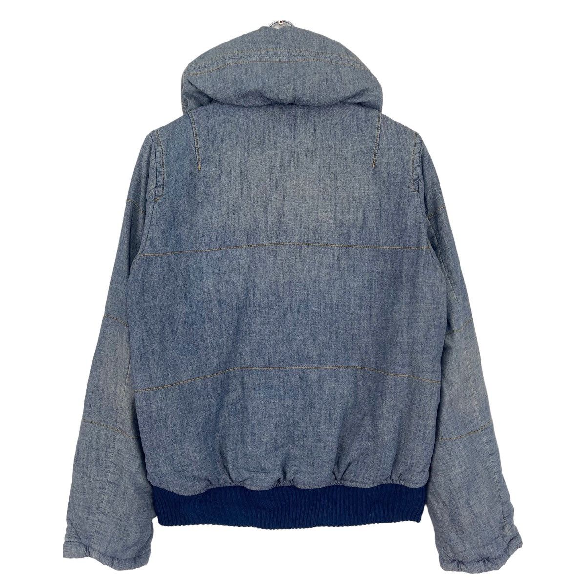 Issey Miyake × mercibeaucoup F/W O1s Pilow Neck Denim Jacket Size US M / EU 48-50 / 2 - 3 Thumbnail