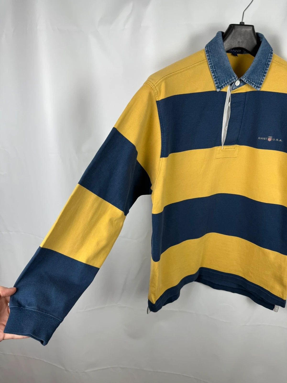 Gant Gant USA Vintage Rugby Longsleeve Collared size L Size US L / EU 52-54 / 3 - 7 Thumbnail