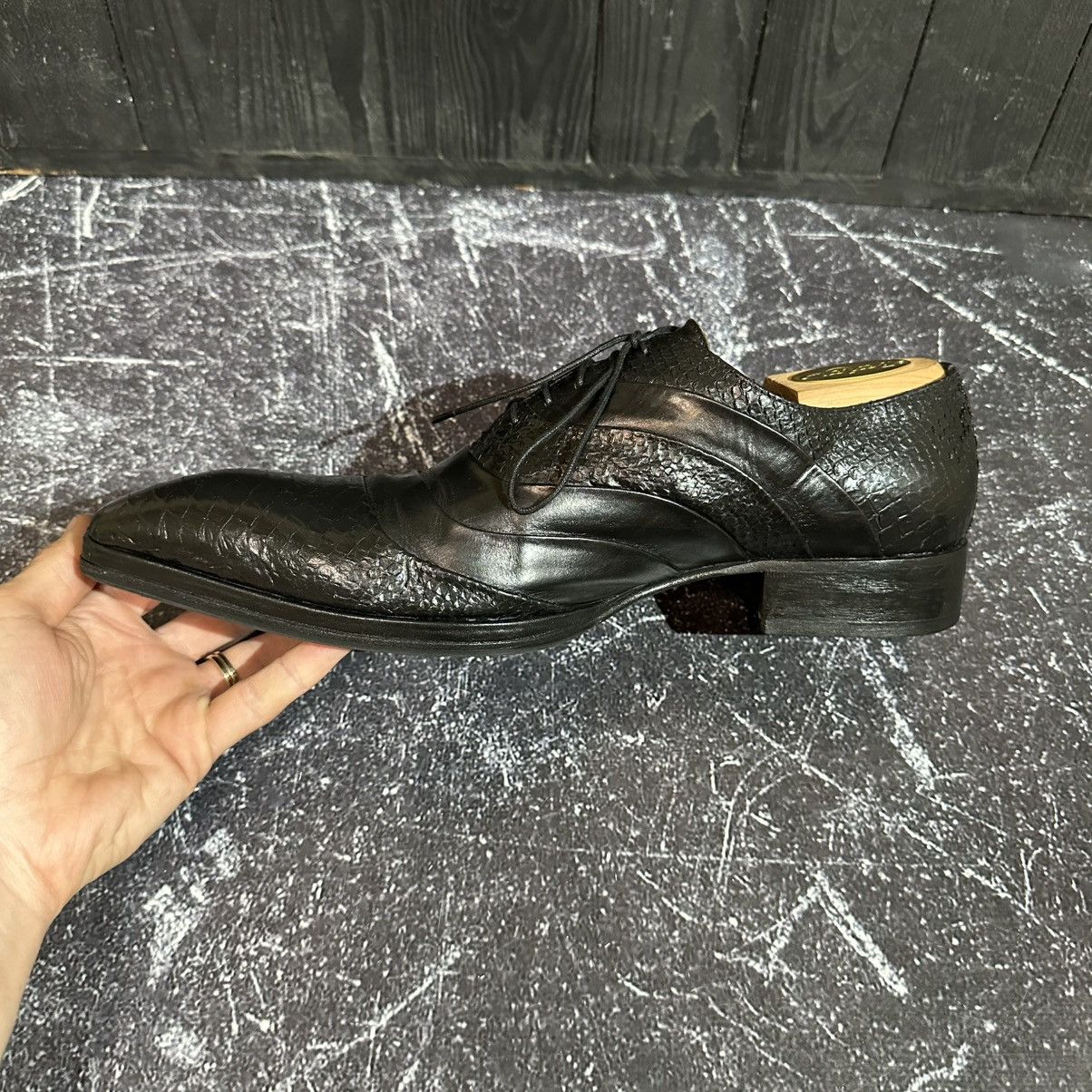 Jo Ghost JO GHOST - Men’s Italian Pythone Leather Shoes size 43 Size US 9.5 / EU 42-43 - 10 Thumbnail