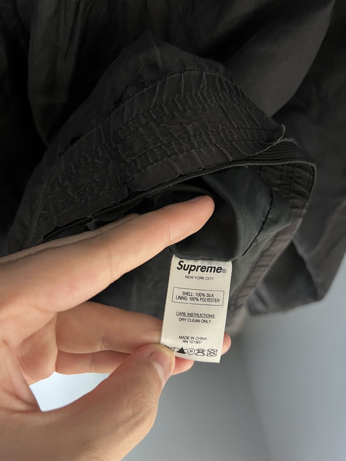 Supreme VINTAGE SUPREME NEW YORK SILK JACKET DESIGNER RETRO Y2K 90s Size US M / EU 48-50 / 2 - 13 Thumbnail