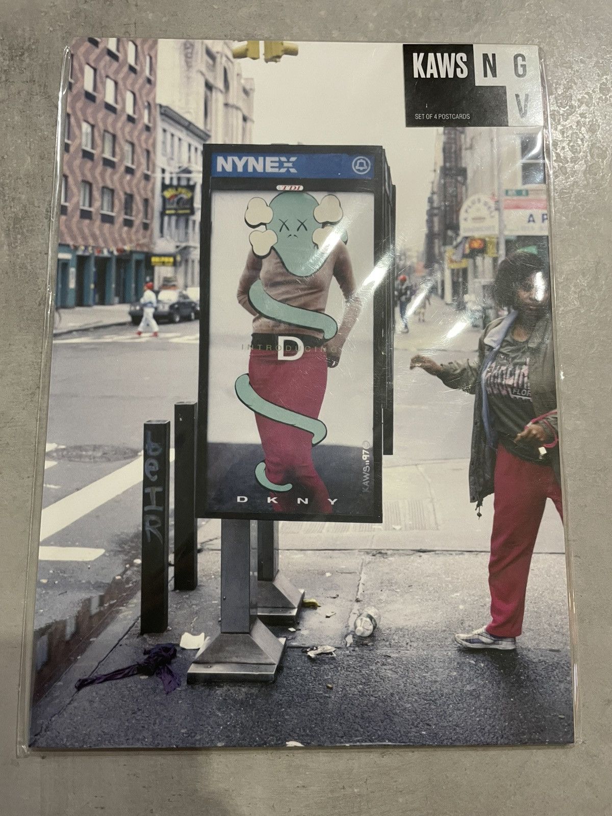 Kaws KAWS Postcard Set of 4 Phone Shelters Size ONE SIZE - 2 Thumbnail