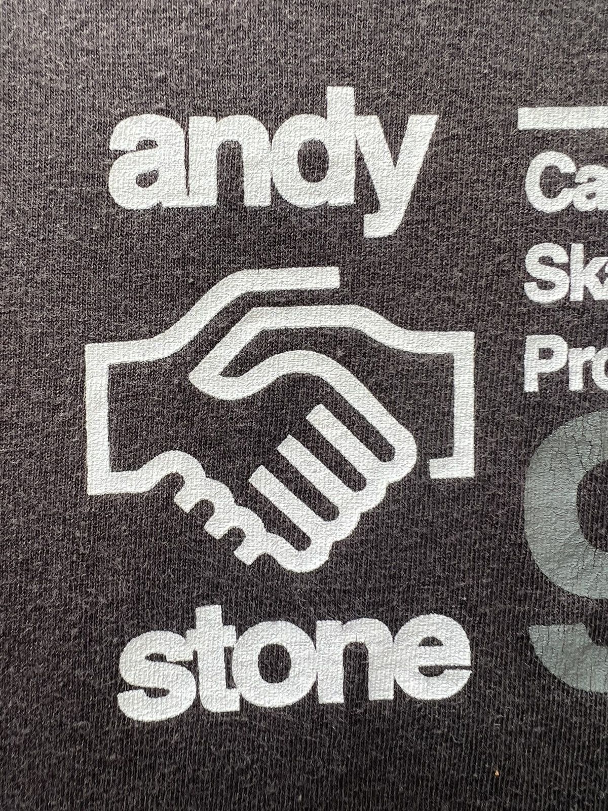 Vintage VTG 1997 Andy Stone Capital Skateboards Professional t shirt Size US L / EU 52-54 / 3 - 6 Thumbnail