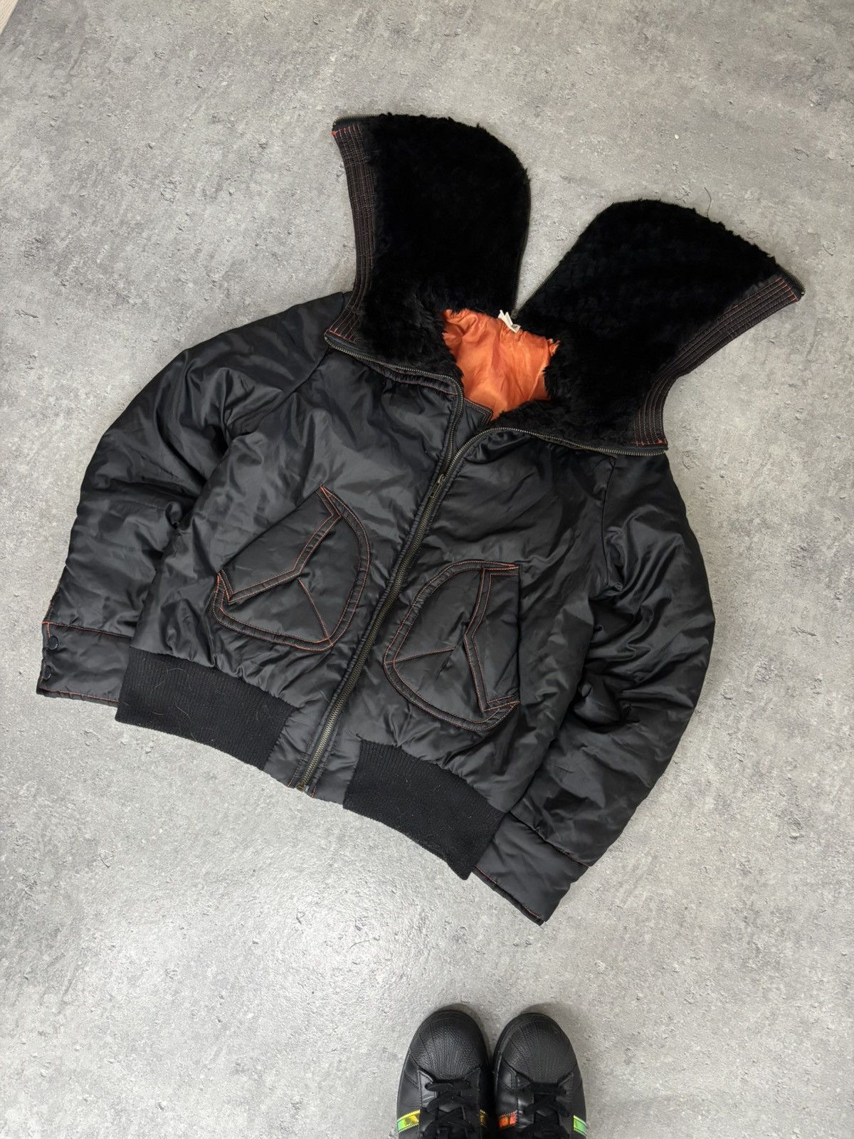 Undercover Vintage Zip-Up Hoodie Jacket XL (Fits S/XS) Streetwear Size XS / US 0-2 / IT 36-38 - 3 Thumbnail