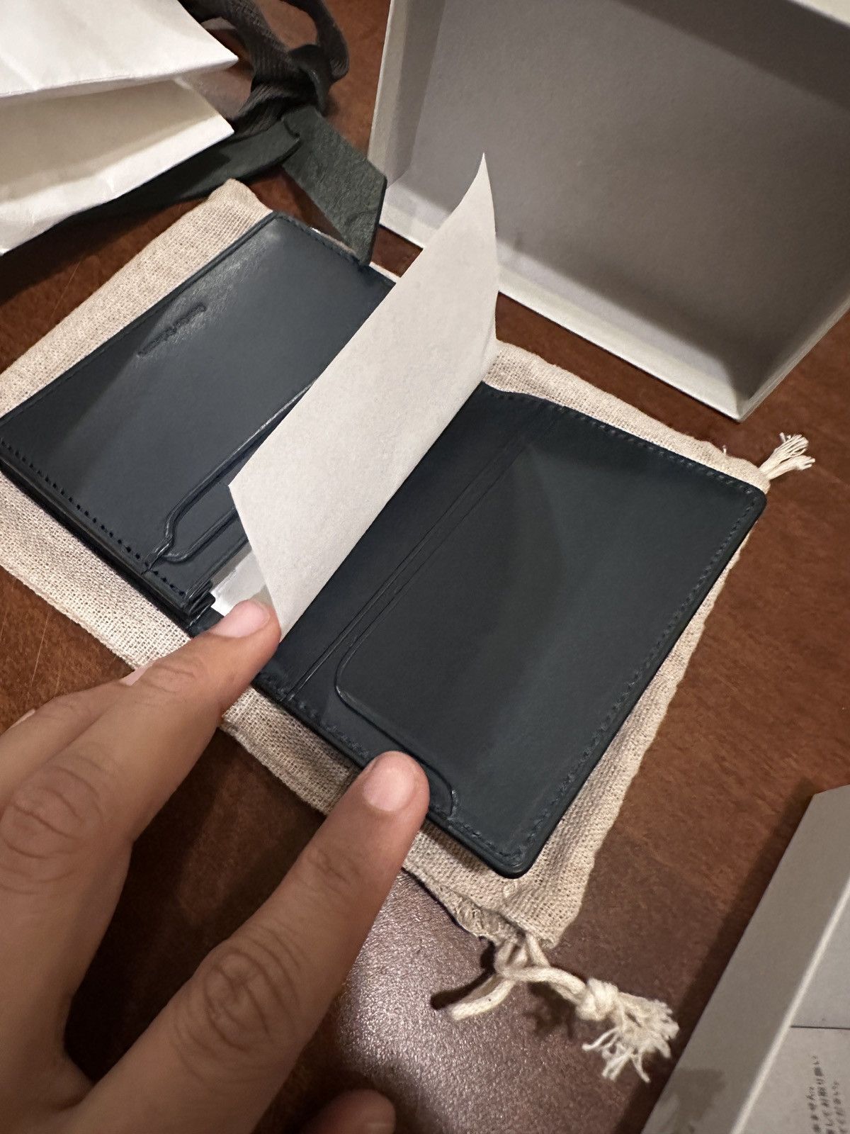 Hender Scheme Hender Scheme Argyle Card File Size ONE SIZE - 2 Thumbnail
