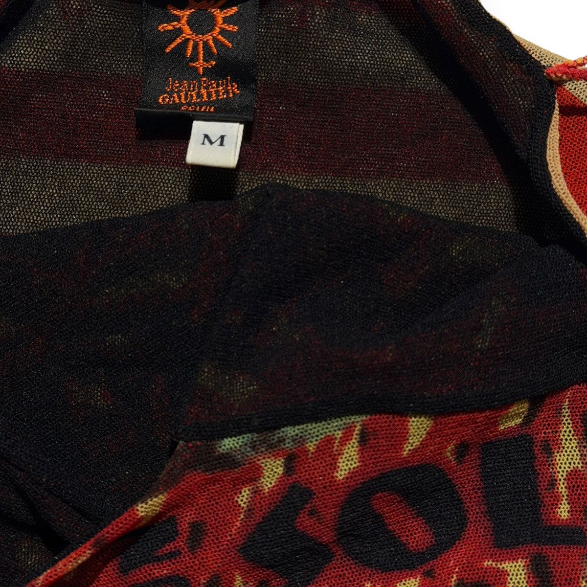 Jean Paul Gaultier SS1999 Amour Au Soleil mesh tank Size M / US 6-8 / IT 42-44 - 3 Thumbnail