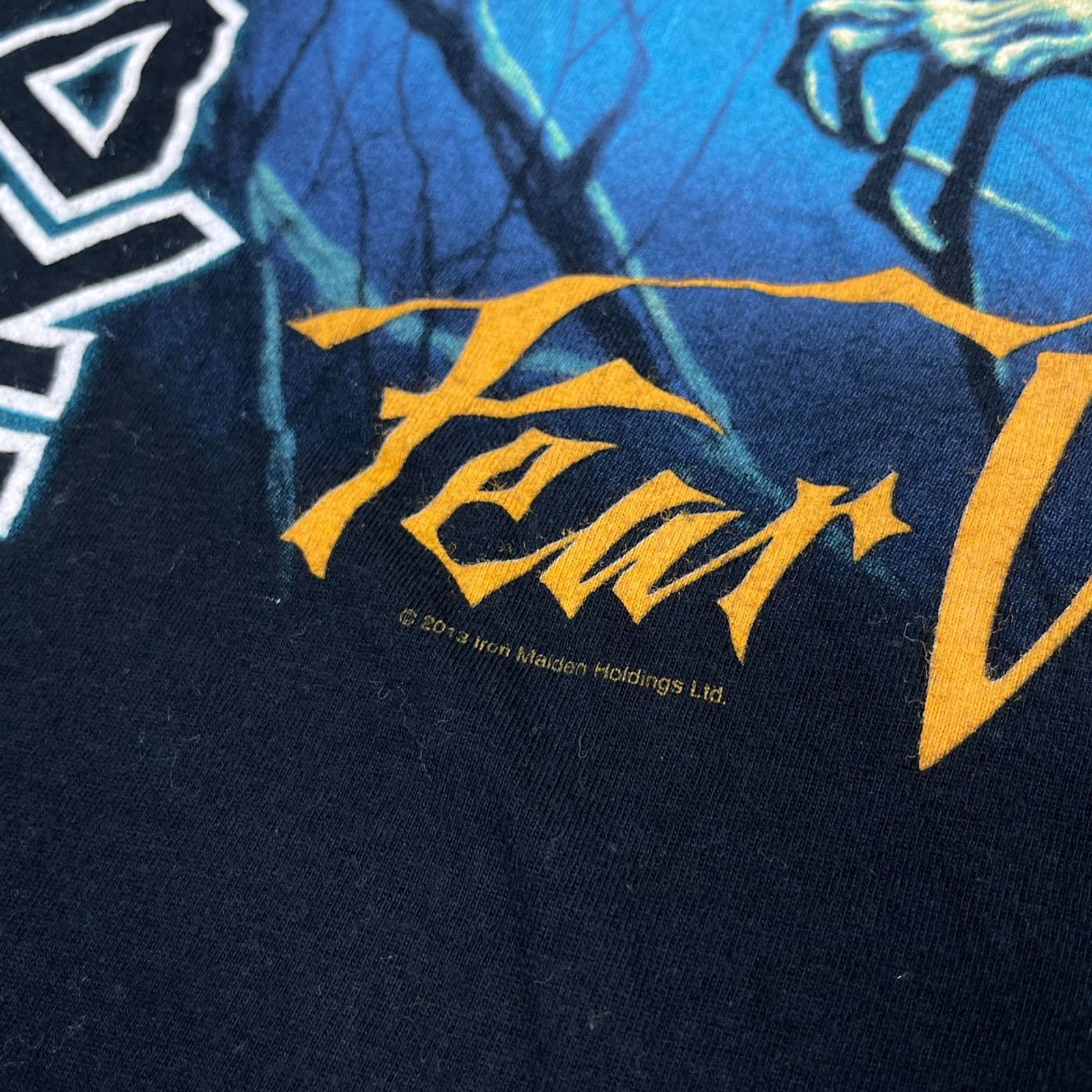 Iron Maiden Vintage Iron Maiden T Shirt Fear of The Dark Size L / US 10 / IT 46 - 6 Thumbnail
