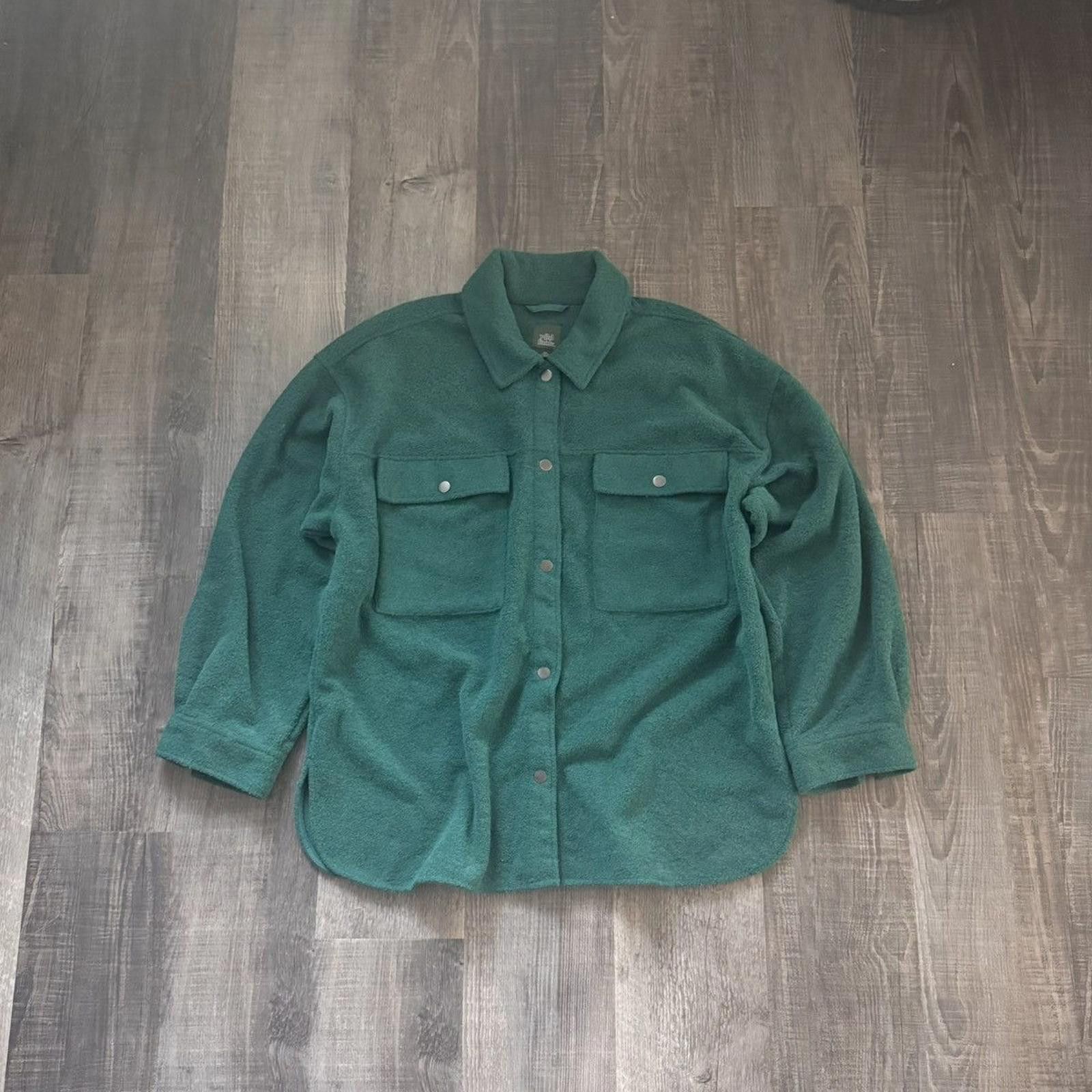 Vintage WILD FABLE • VNTG "Teal" Over Coat (XXL) Size US XXL / EU 58 / 5 - 1 Thumbnail