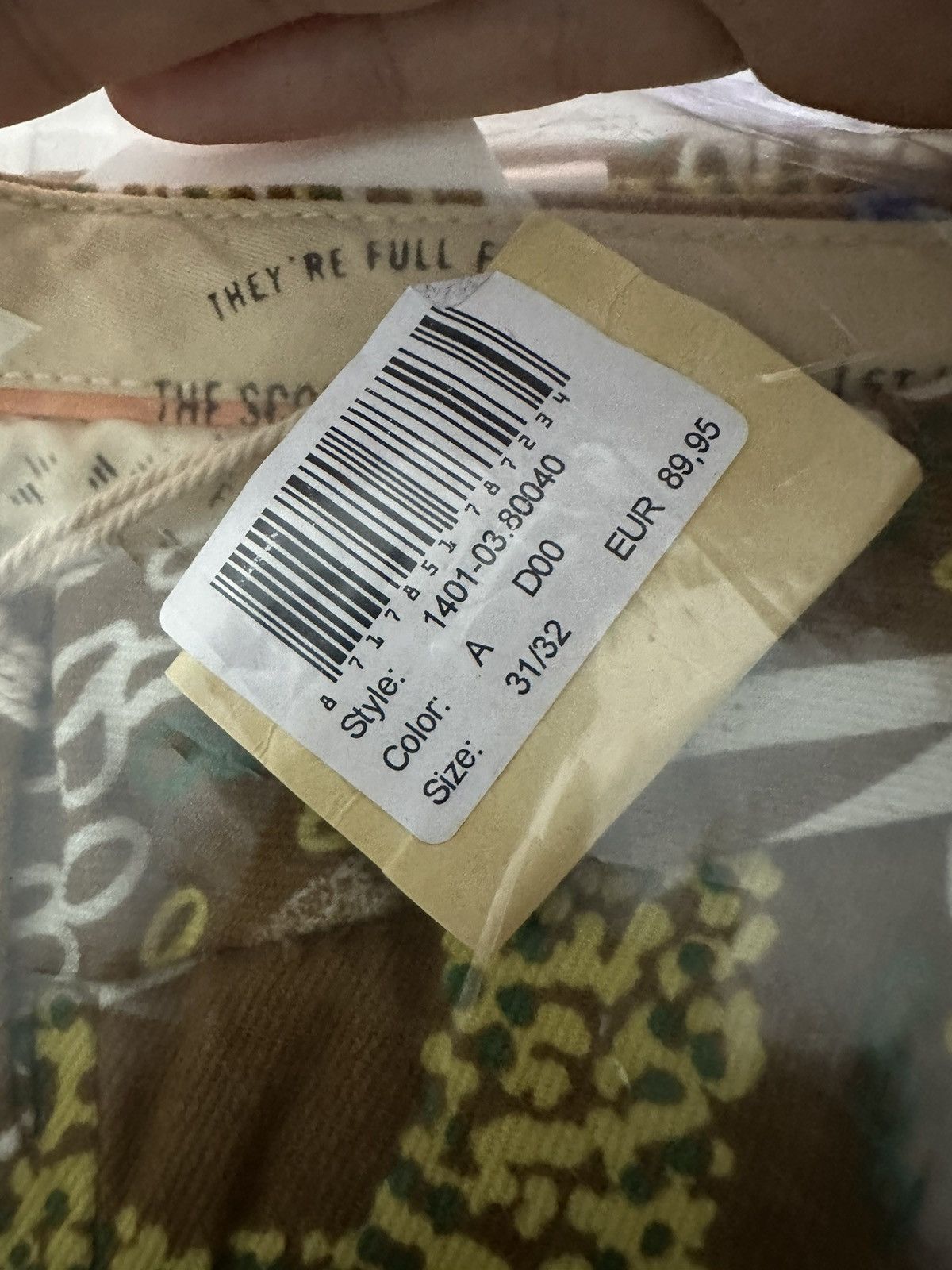 Scotch & Soda Brown Hawaiian Style Chino Scotch&Soda Size US 31 - 11 Thumbnail
