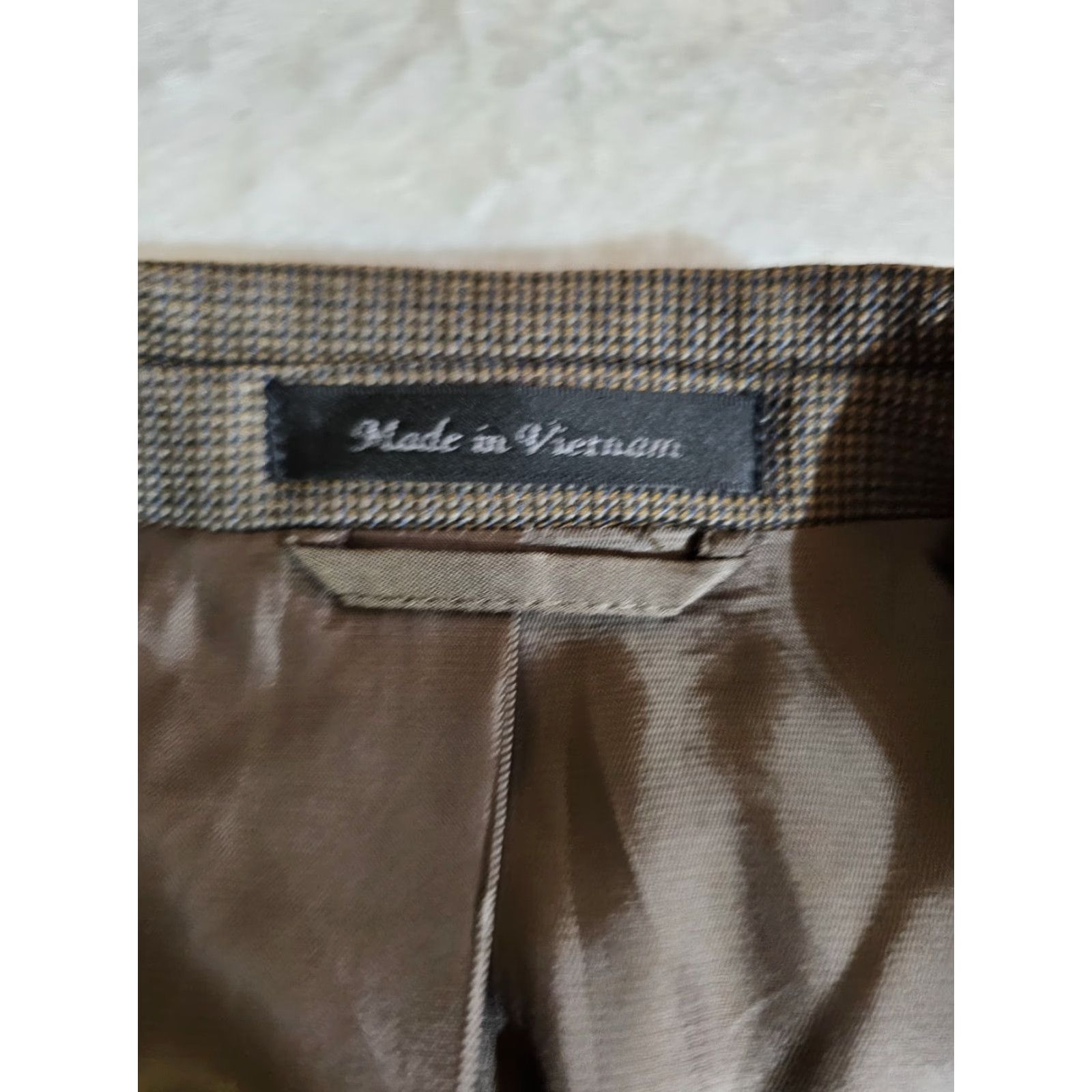 Ralph Lauren Lauren Ralph Lauren Blazer Classic Single Breasted Mens 48R Tan Two-Button Sport Coat Size 48R - 4 Thumbnail