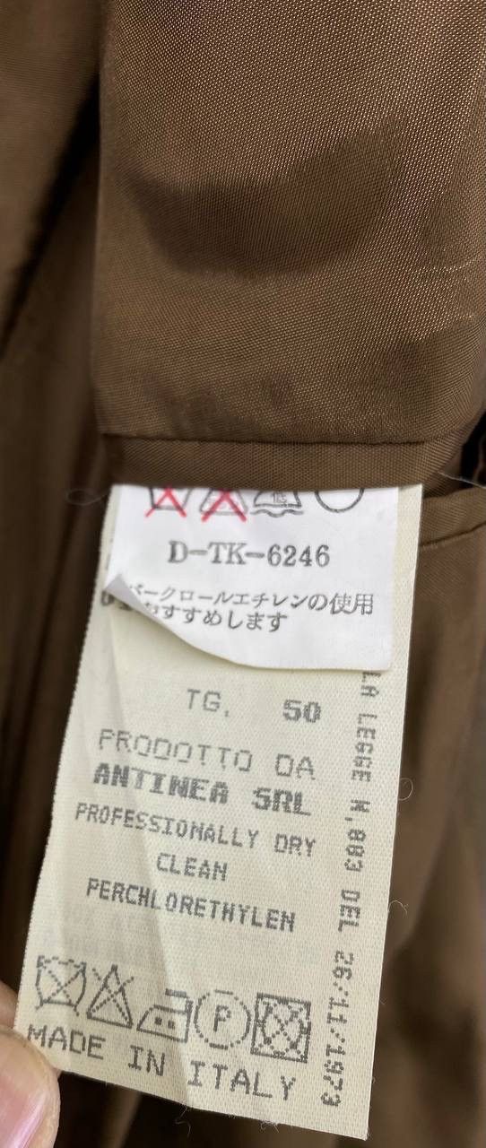 Emporio Armani Vintage Emporio Armani Wool Coat Blazer Jacket Size US M / EU 48-50 / 2 - 7 Thumbnail