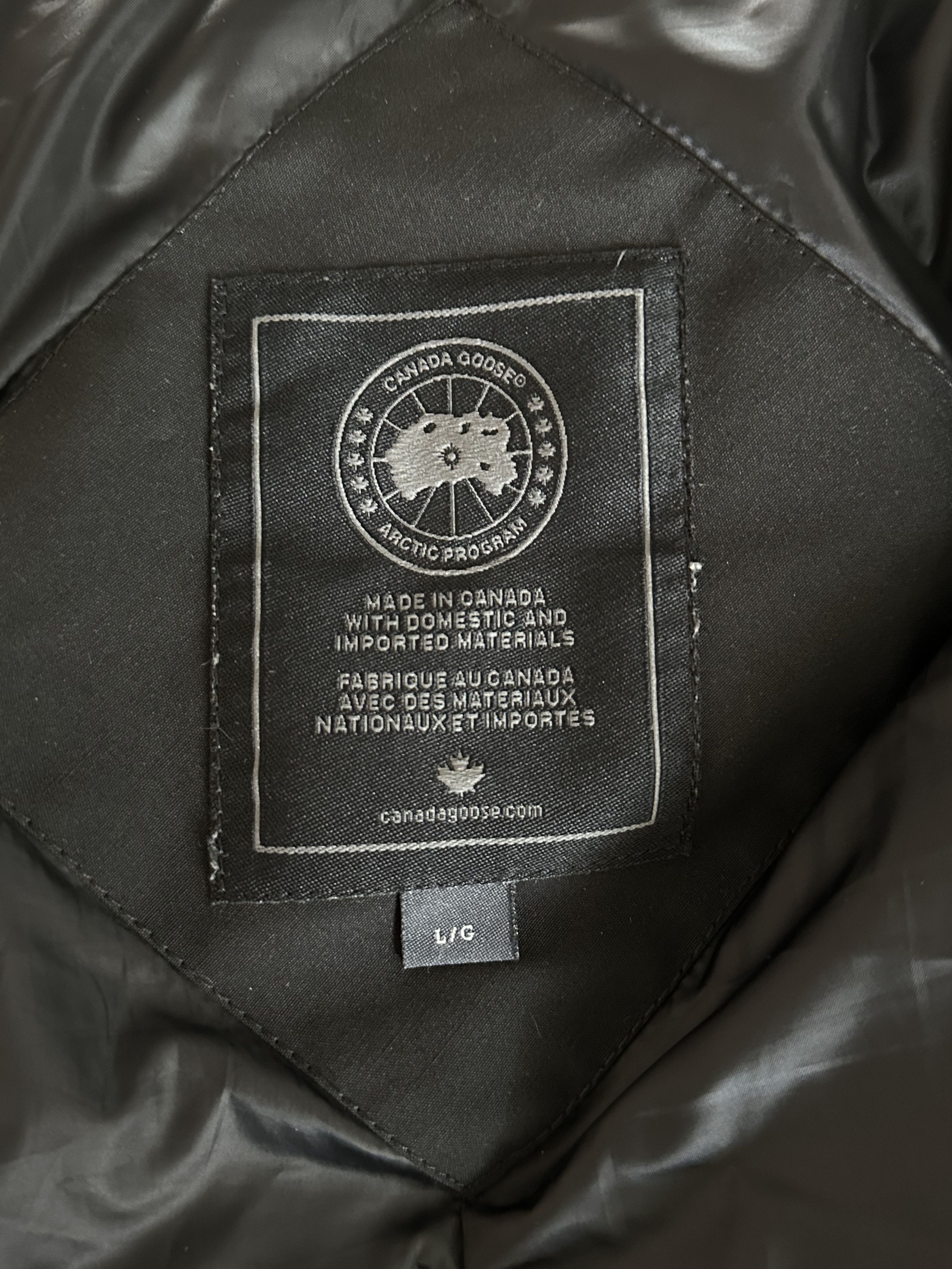 Canada Goose Canada Goose Black Langford Black Label Men's Jacket Size US L / EU 52-54 / 3 - 3 Thumbnail