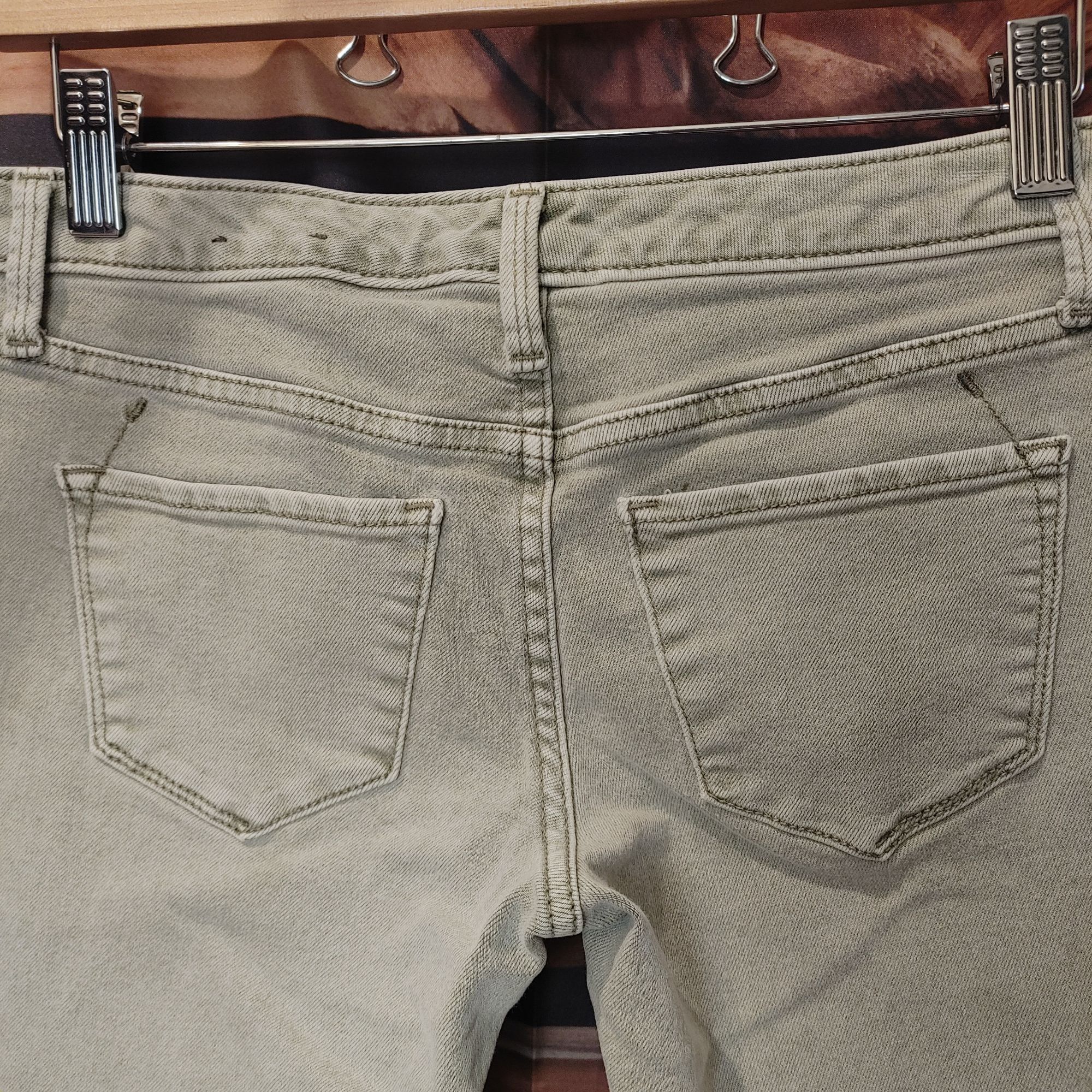 Mossimo Mossimo Denim Women's Light Gray Super Stretch Mid Rise Jegg Size 25" / US 0 / IT 36 - 2 Thumbnail