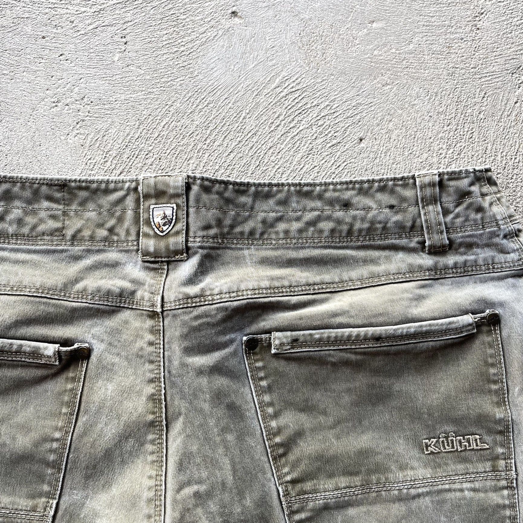 Vintage Kuhl Rydr Pants Mens 38x30 Brown Canvas Straight Work Hike Size US 38 / EU 54 - 5 Thumbnail