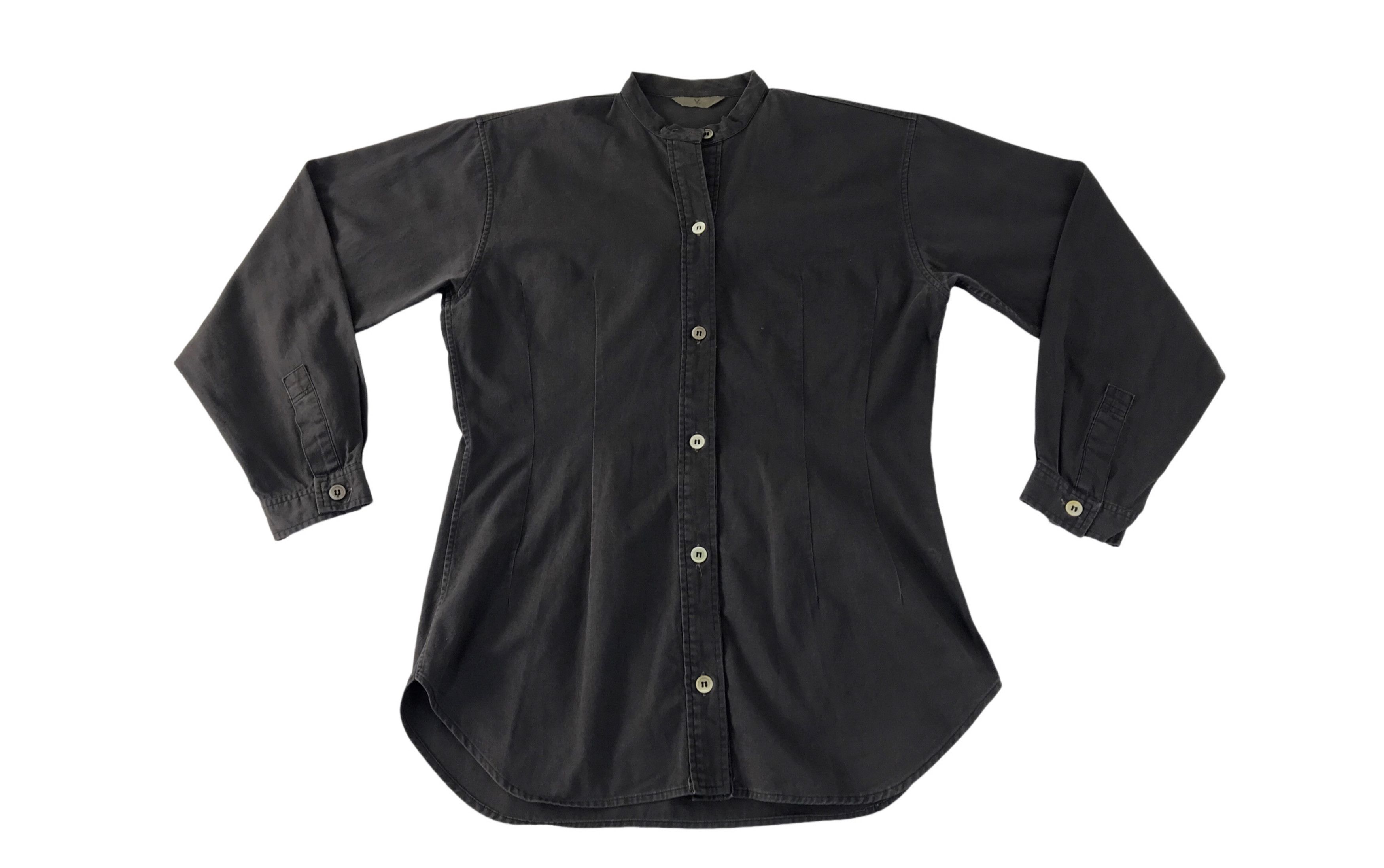 Yohji Yamamoto Y’s Yohji Yamamoto Plain Shirt Button Up Size US S / EU 44-46 / 1 - 1 Thumbnail