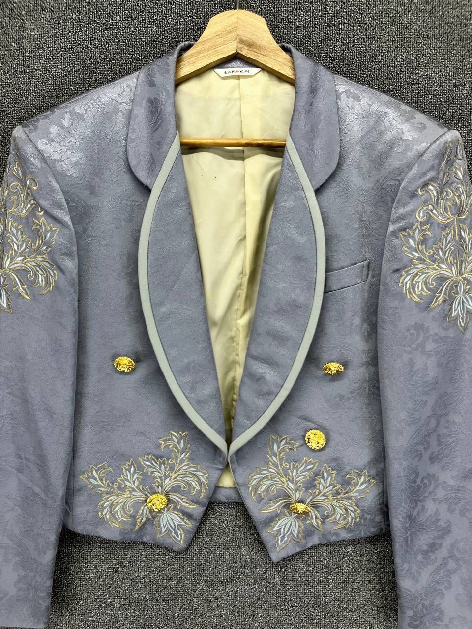 Japanese Brand Vintage Karabas Japanese Luxury Cardigan Jacket Size M / US 6-8 / IT 42-44 - 5 Thumbnail