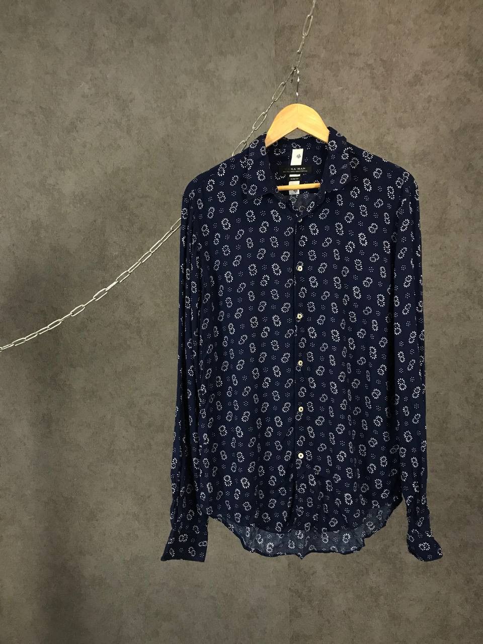 Zara Zara Man crazy monogram shirt Size US L / EU 52-54 / 3 - 1 Thumbnail