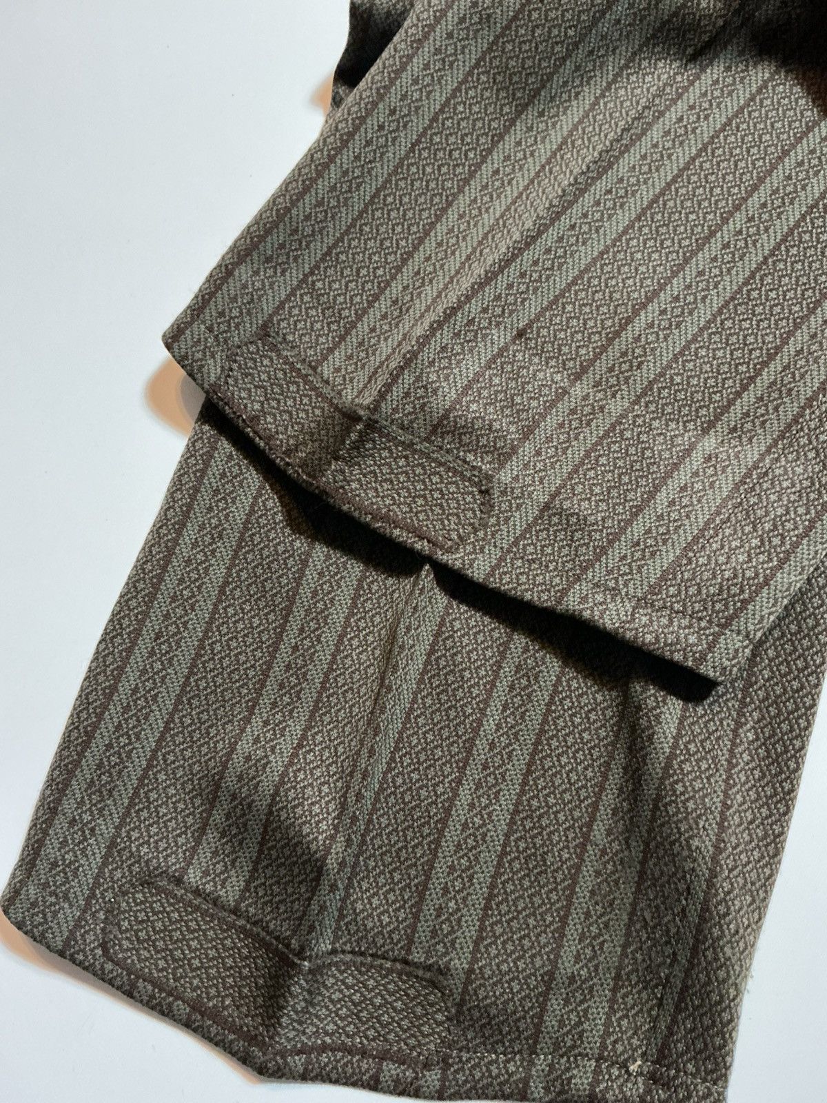 Vintage Vintage 70s Pattern Print Striped Flare Disco Dress Pants Size US 32 / EU 48 - 8 Thumbnail