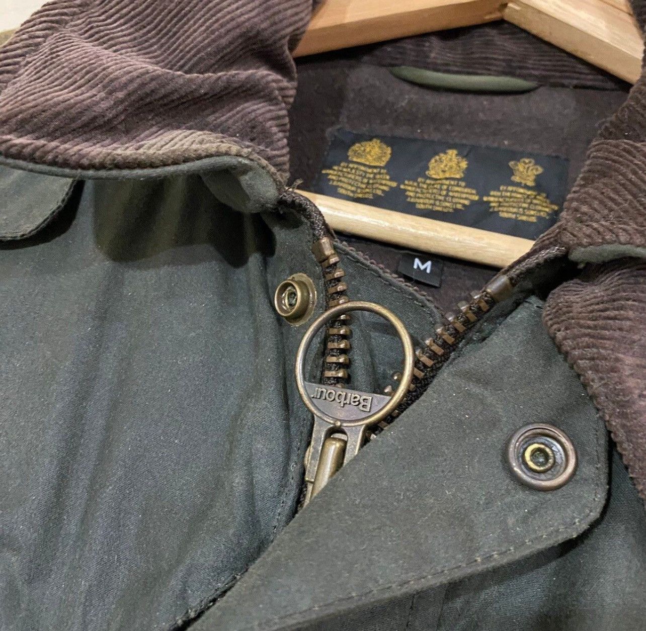 Barbour × TO KI TO 🔥Barbour TOKITO “Spey Fishing” Waxed Utility Jacket Size US M / EU 48-50 / 2 - 14 Thumbnail